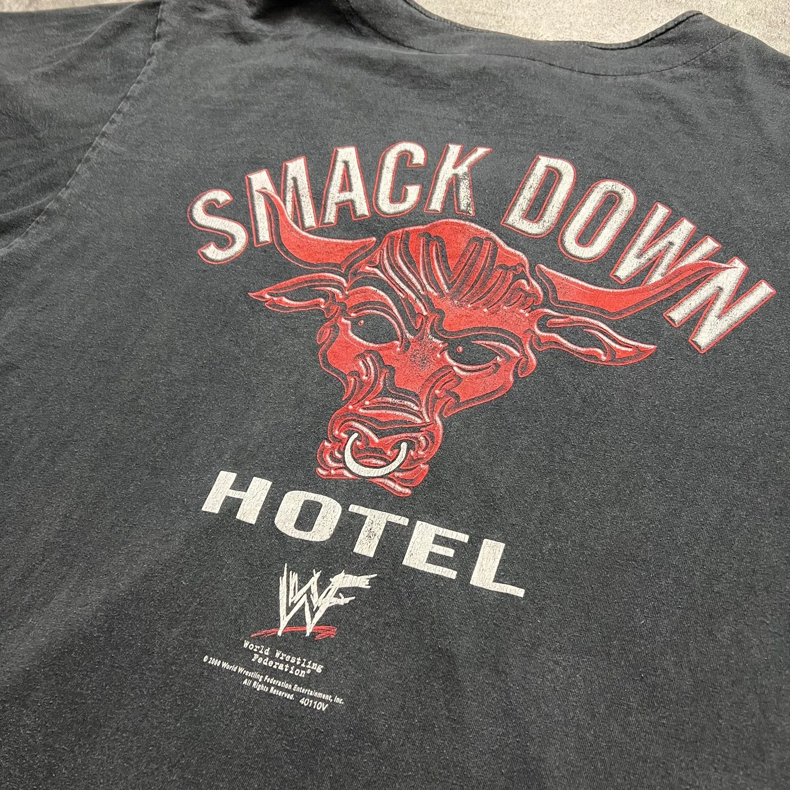 Vintage Vintage 2001 WWE the rock shirt wrestling Size US XXL / EU 58 / 5 - 2 Thumbnail