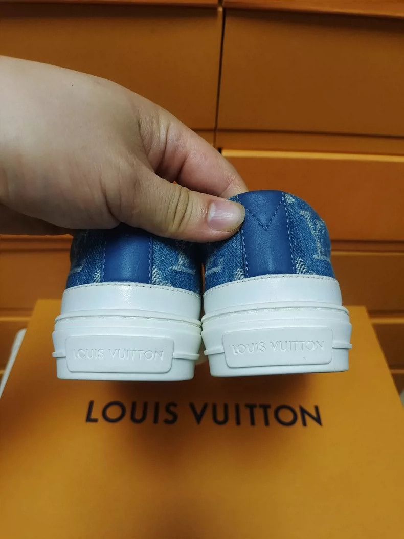 Louis Vuitton LV Denim Low-top Sneakers for Women-2507 Size US 6 / IT 36 - 8 Thumbnail