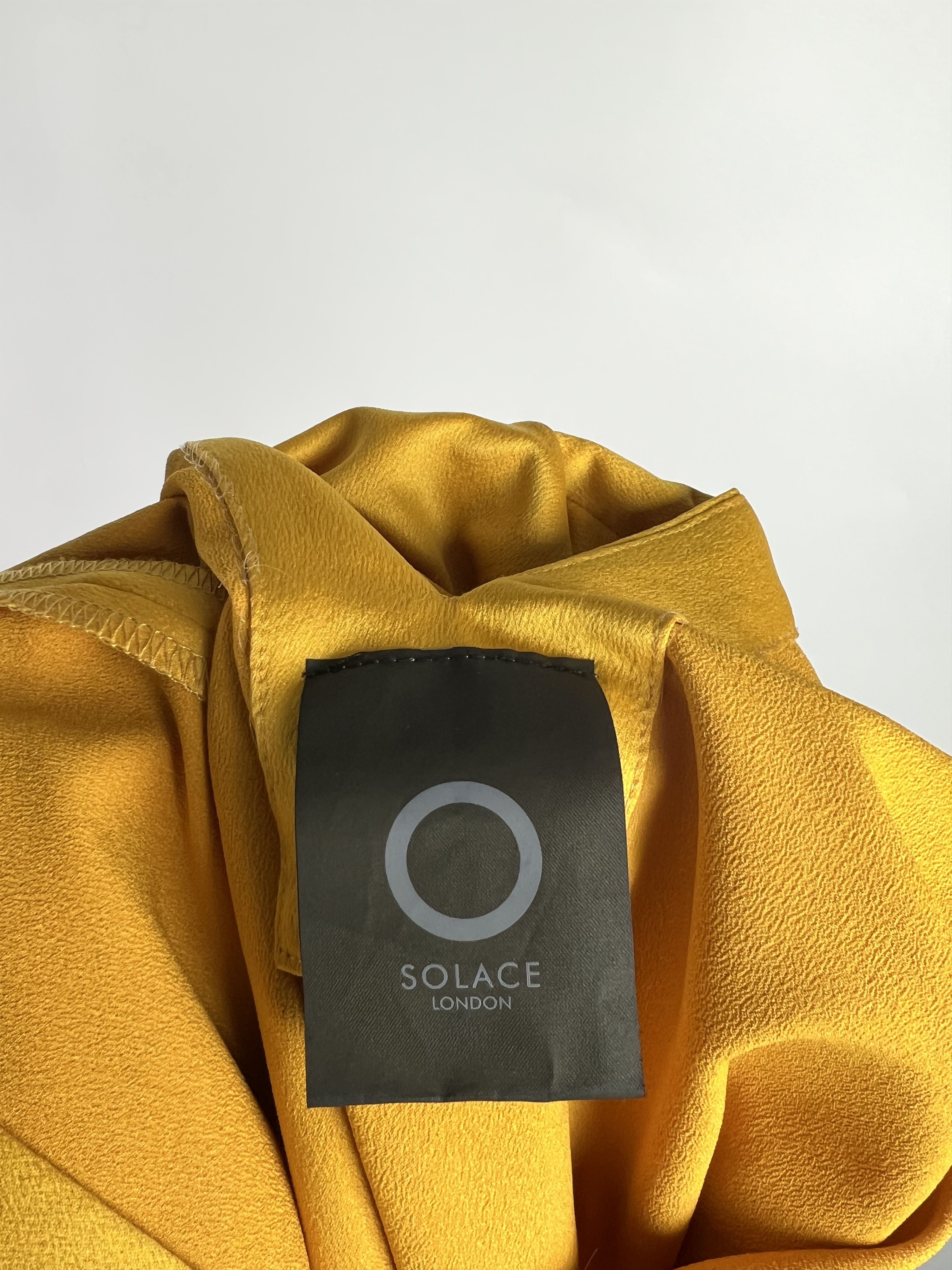 Solace London Solace London Yellow Kimi Mini Dress Size US6 Size M / US 6-8 / IT 42-44 - 7 Thumbnail