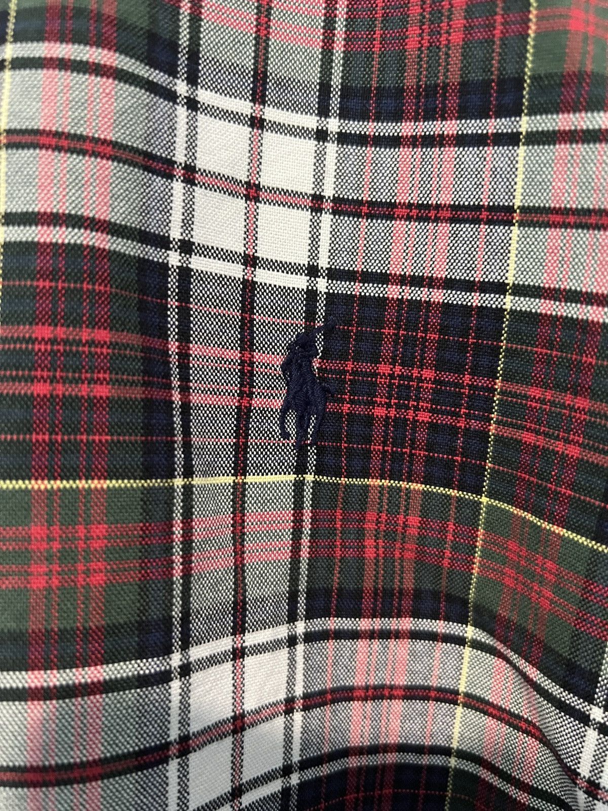 Polo Ralph Lauren Vintage Y2K Polo Ralph Lauren Plaid Red/White Button Shirt Size US M / EU 48-50 / 2 - 3 Thumbnail