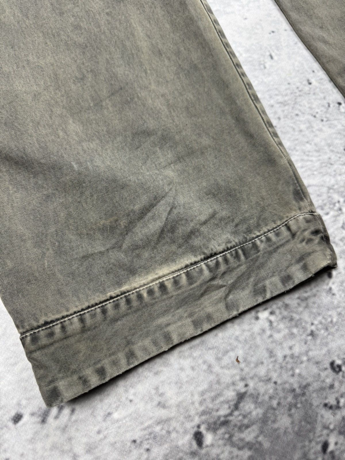 Diesel × Vintage ‼️Diesel 00s Avant-Garde denim pants cargo jeans Size US 35 - 15 Thumbnail