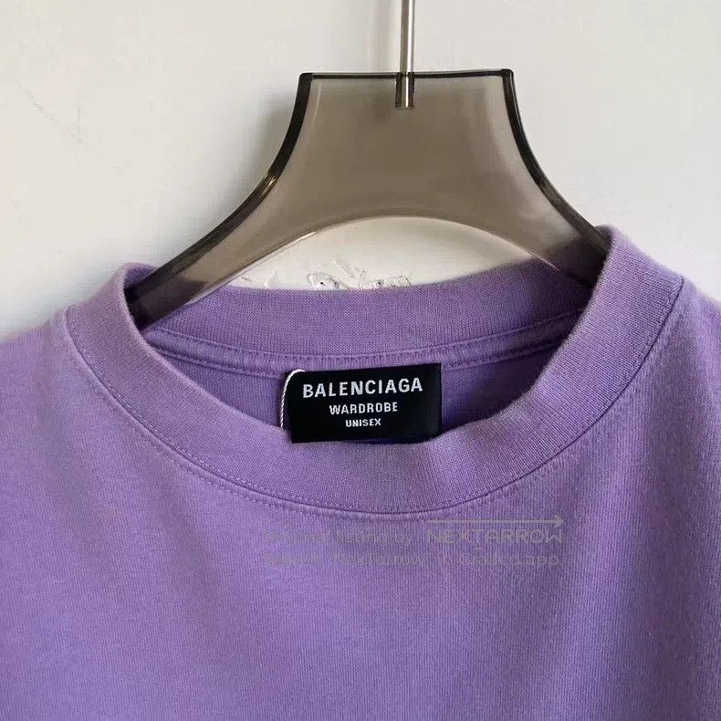 Balenciaga Balenciaga Purple Cola Short Sleeve Size US XS / EU 42 / 0 - 3 Thumbnail
