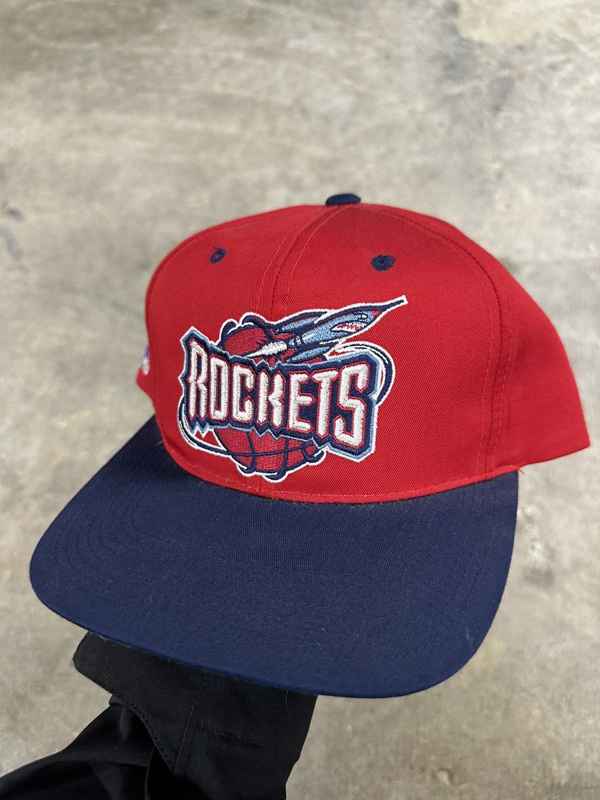 NBA × Sports Specialties × Vintage Vintage 90s Sports Specialties Houston Rockets Twill Hat Cap Size ONE SIZE - 3 Thumbnail
