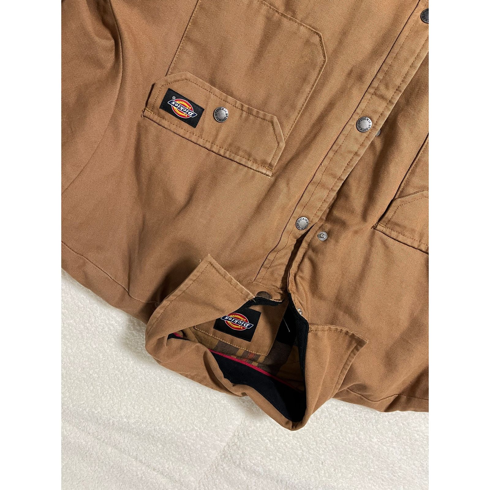 Dickies Dickies flannel lined duck shirt regular fit work jacket Size US XL / EU 56 / 4 - 2 Thumbnail