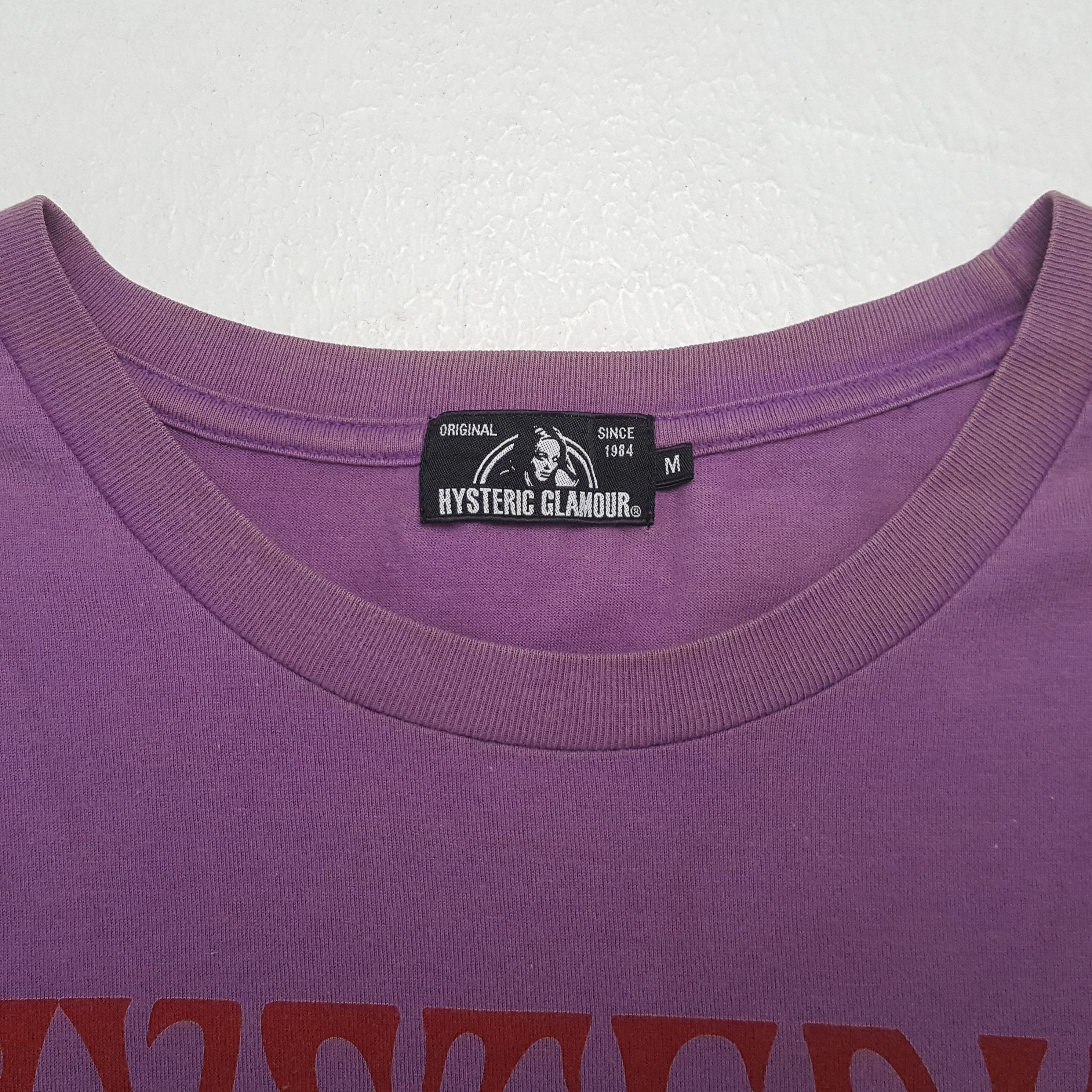 Hysteric Glamour Hysteric Glamour Japanese Brand Tshirt C294N60 Size US M / EU 48-50 / 2 - 4 Thumbnail