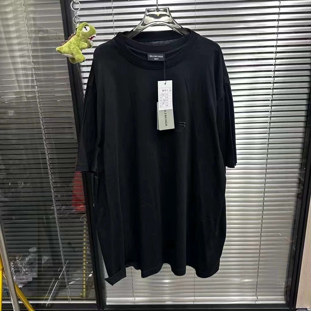 Balenciaga Balenciaga Fake 2 Double Hook Short Sleeves Size US XS / EU 42 / 0 - 1 Thumbnail