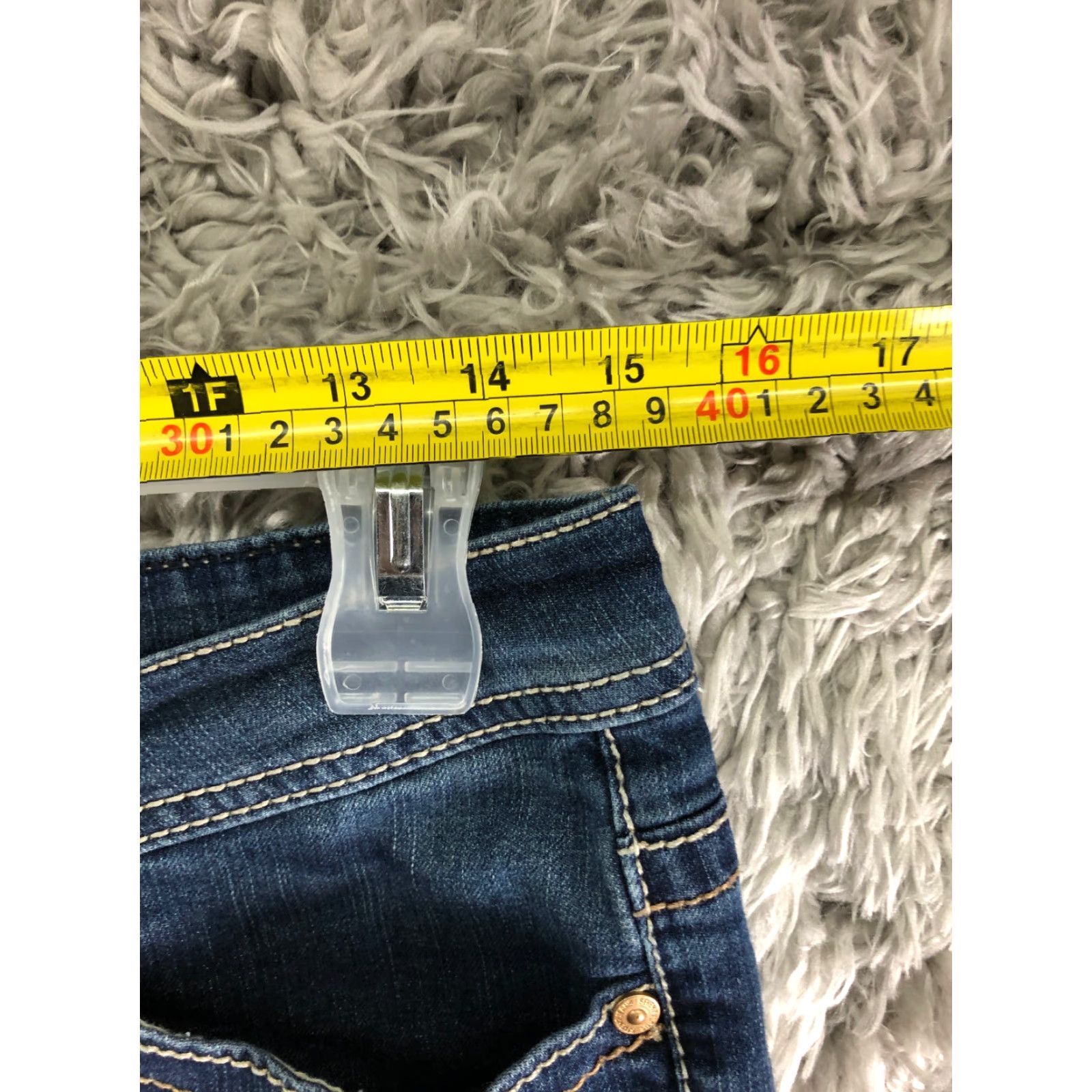 Vintage Seven7 Womens Size 8 Mid Rise Dark Wash Boyfriend Blue Jean Shorts Size 30" / US 8 / IT 44 - 2 Thumbnail