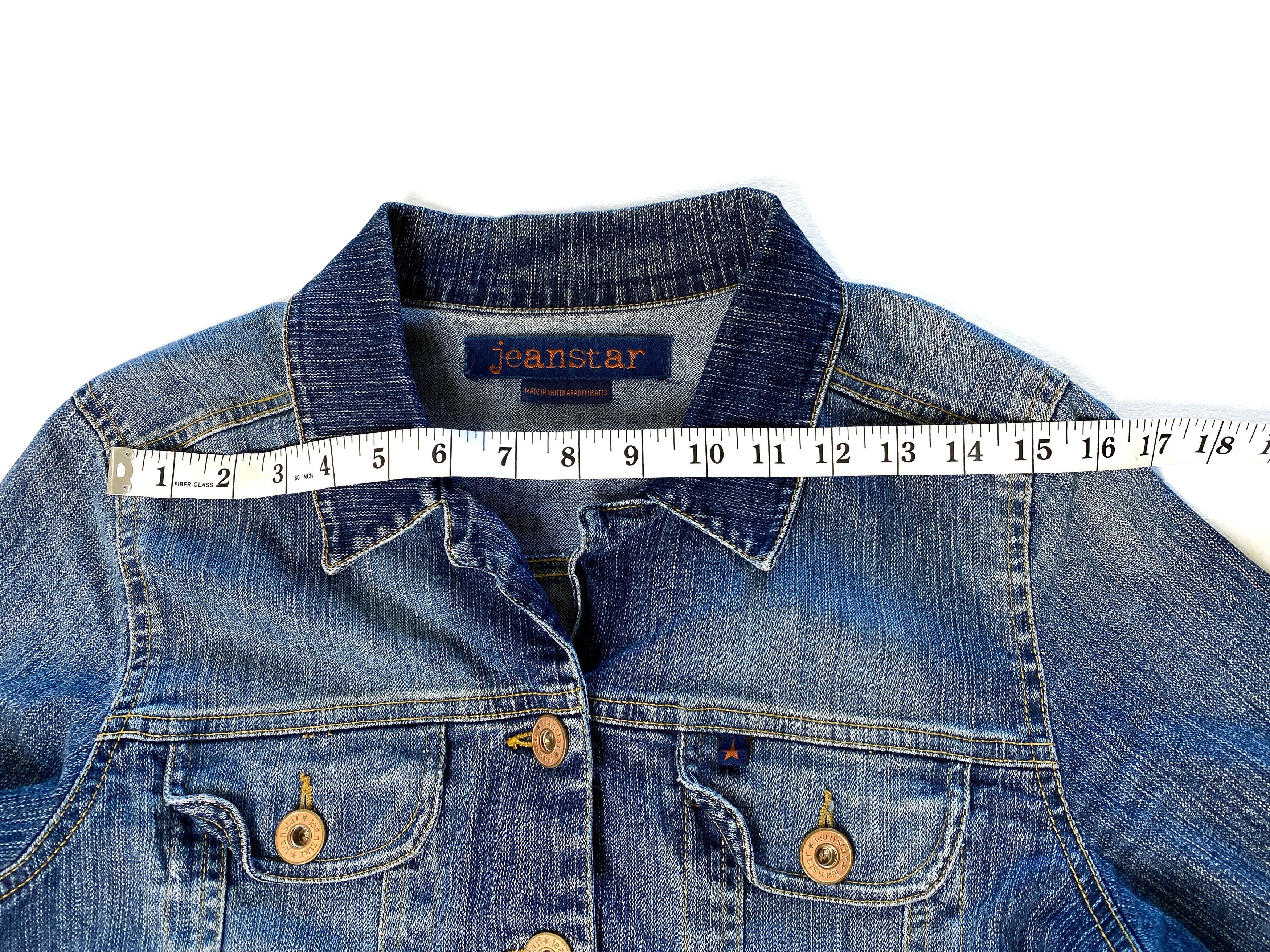 Other Woman casual denim jean blue distressed jacket blaizer L Size L / US 10 / IT 46 - 9 Thumbnail