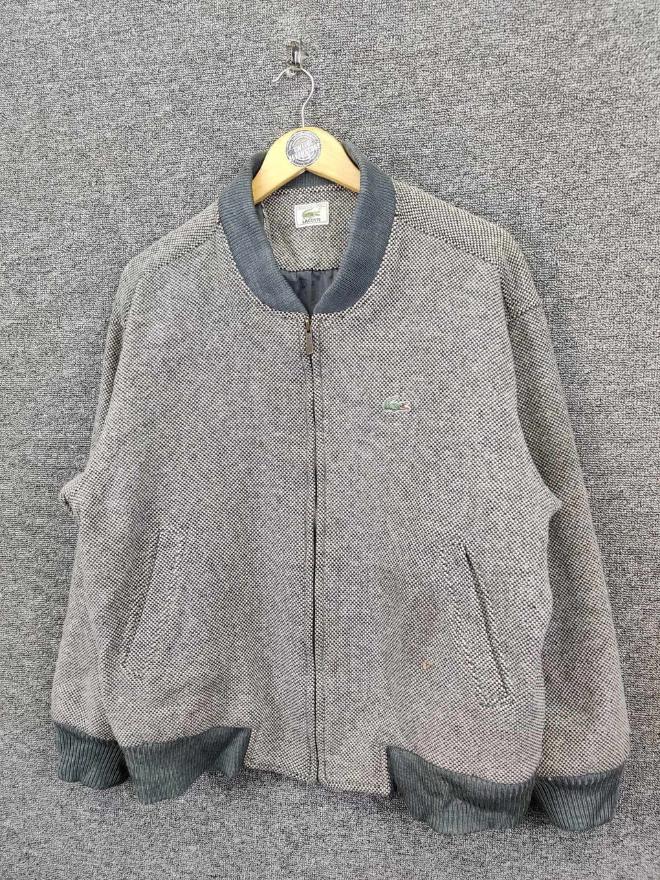 Lacoste Vintage Lacoste Crocodile Bomber Jacket Size US M / EU 48-50 / 2 - 2 Thumbnail