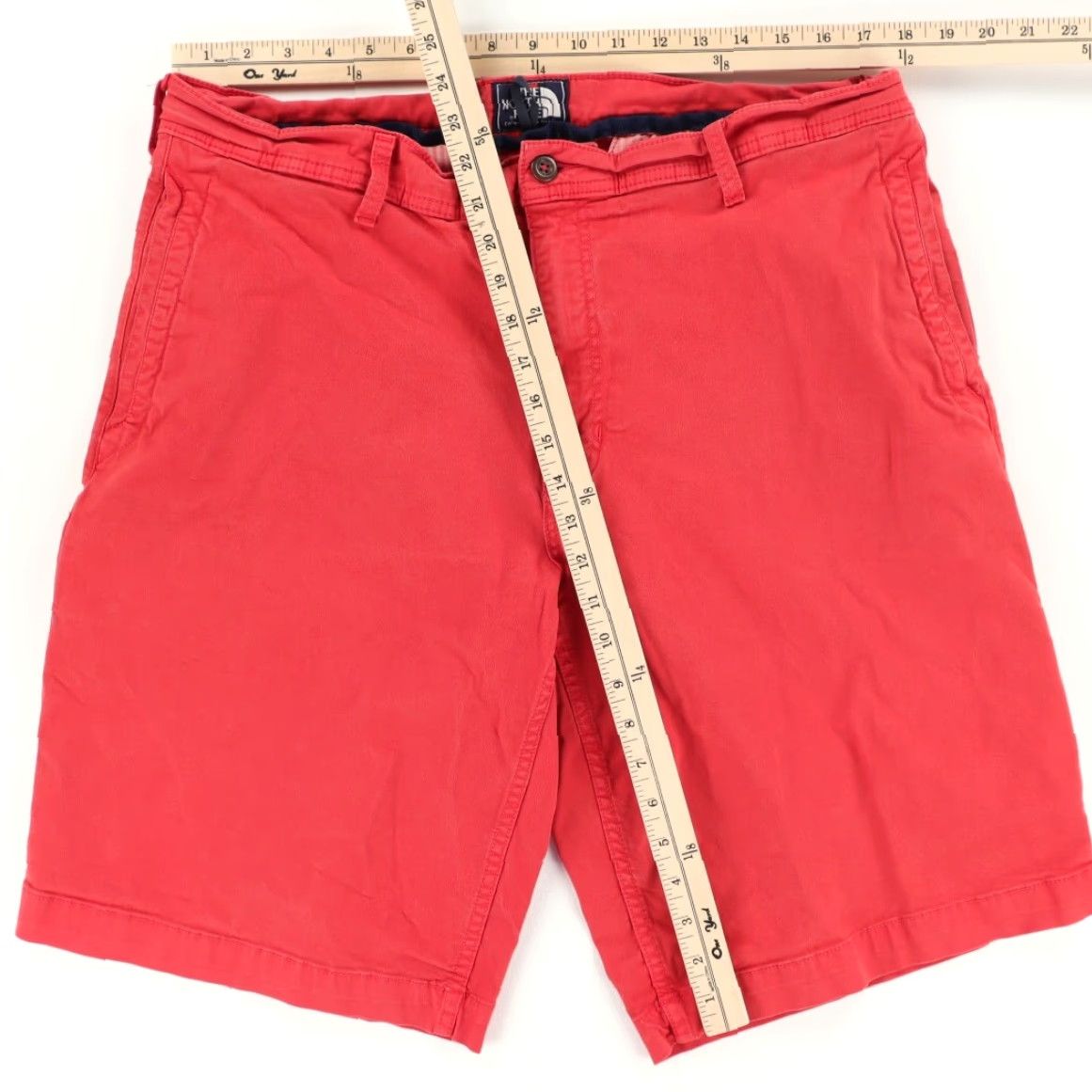The North Face The North Face Stretch Heritage Canvas Chino Shorts Red Men's 38 Size US 38 / EU 54 - 3 Thumbnail