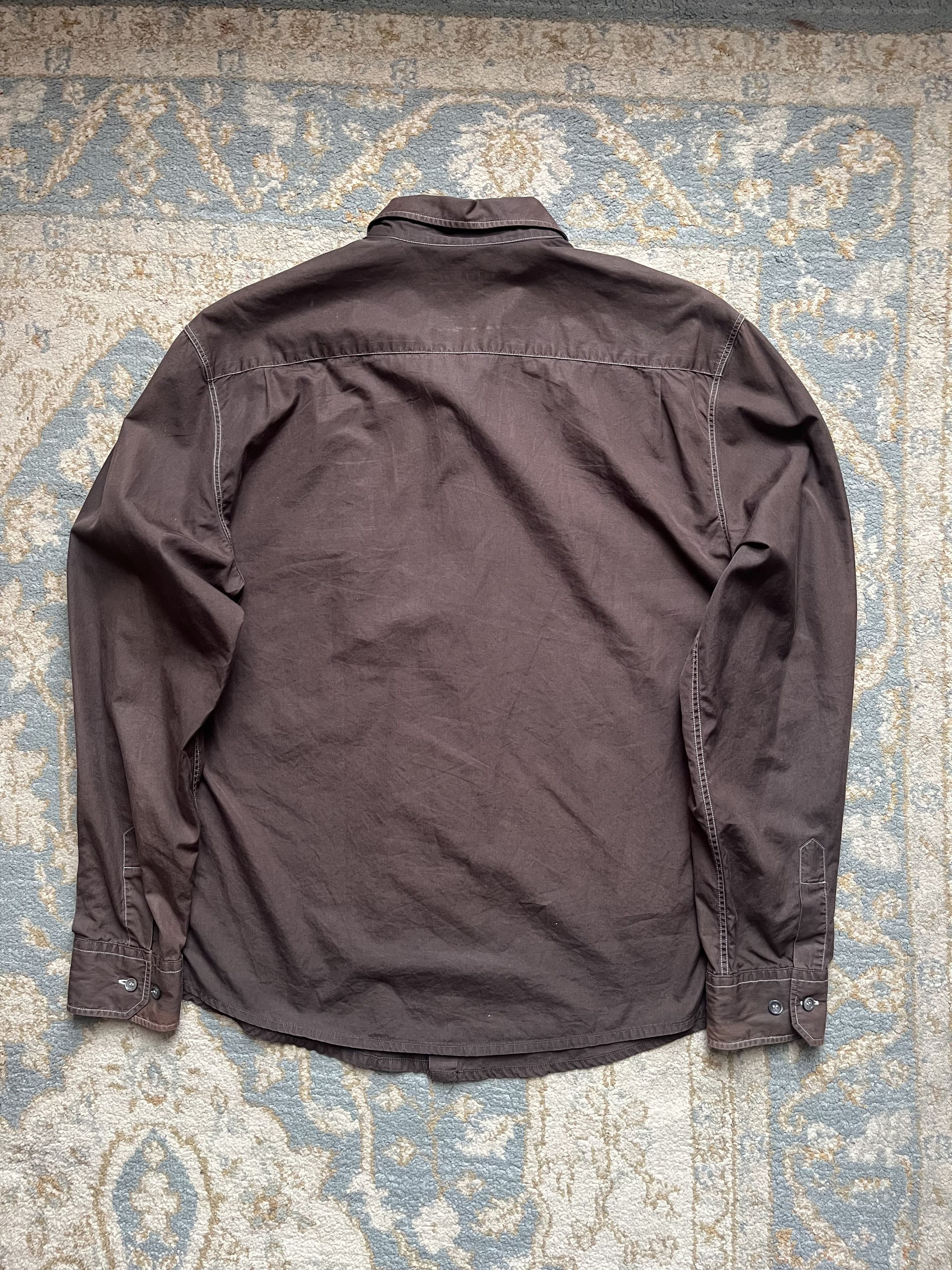 Louis Vuitton Cotton Drill Contrast Stitch Shirt Size US M / EU 48-50 / 2 - 6 Thumbnail