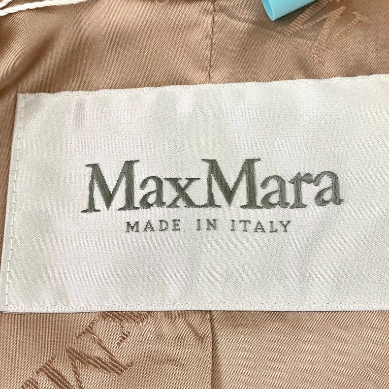 Max Mara Max Mara Brown Camel Fleece Lapel Belt Coat Size S / US 4 / IT 40 - 5 Thumbnail