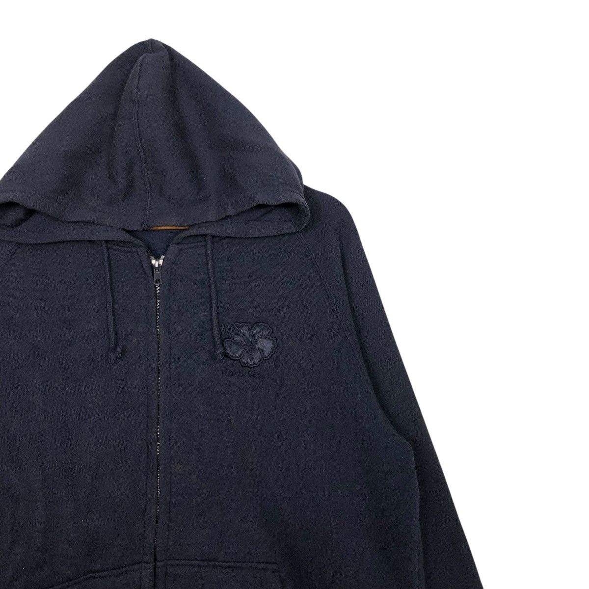 Japanese Brand 🔥VINTAGE ZIPPER JACKET HAWAIIAN HAITI BEACH FLOWER BIG LOGO Size US M / EU 48-50 / 2 - 8 Thumbnail