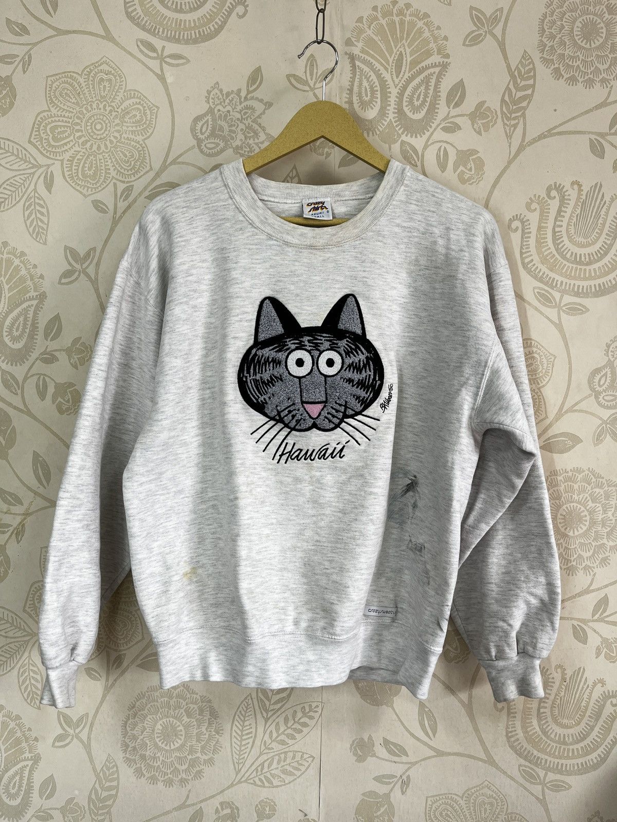 Vintage Vintage BKliban Crazy Shirts 1980s Sweater Size US S / EU 44-46 / 1 - 3 Thumbnail