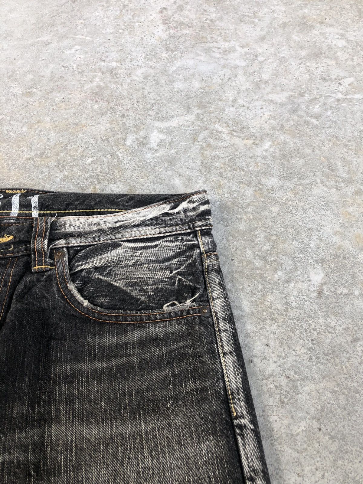 Edwin Japanese Edwin Flared Jeans Distressed Jeans 511 RV Size US 31 - 15 Thumbnail