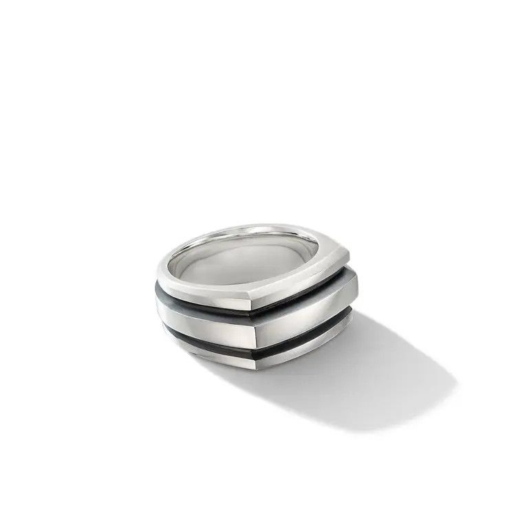 David Yurman o1w1db11025 R25356M /Size 8 /Rings in Silver Size ONE SIZE - 1 Thumbnail