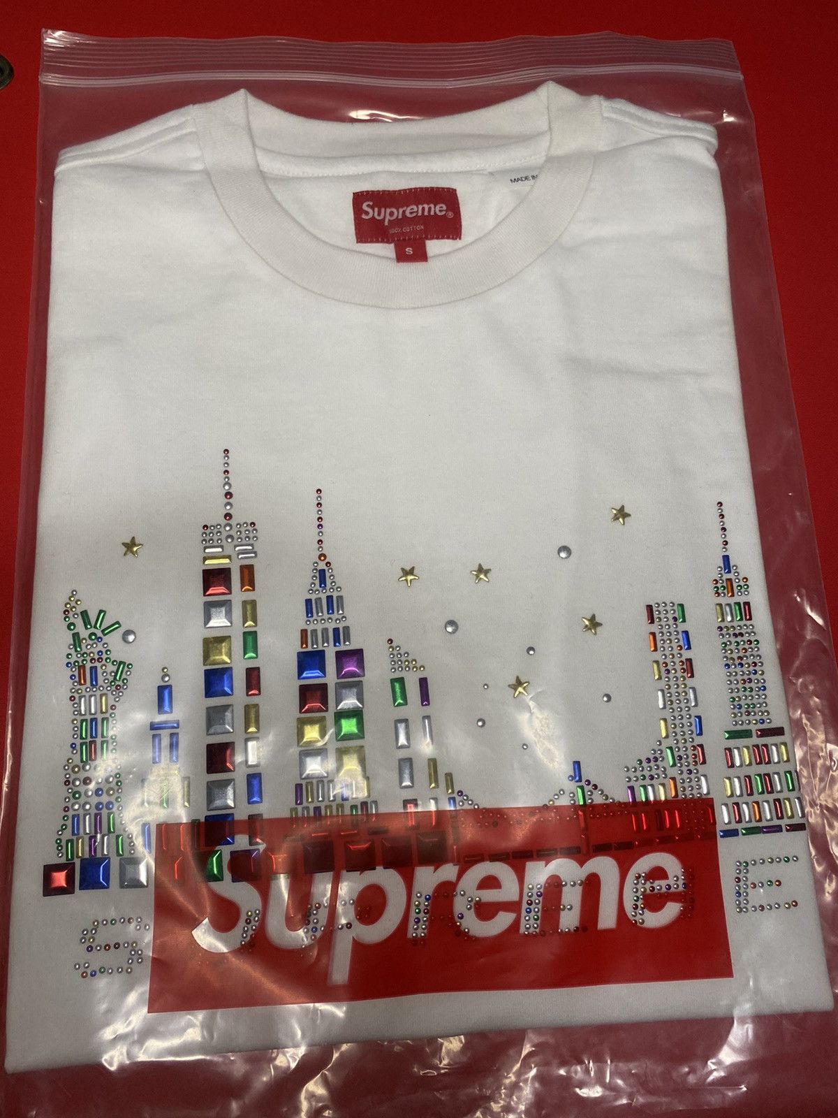 Supreme Supreme Skyline tee Size US S / EU 44-46 / 1 - 2 Thumbnail