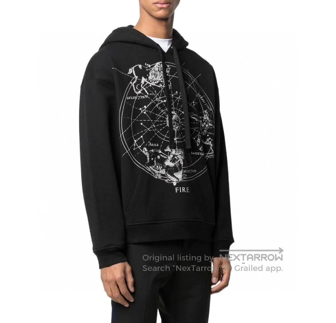 Valentino Valentino Black Sweatshirt Size L. Size US L / EU 52-54 / 3 - 9 Thumbnail