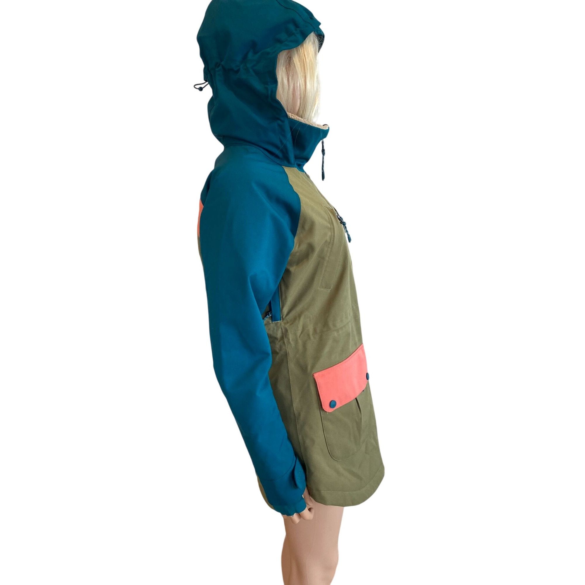 Burton NWOT Burton Prowess Snowboard Jacket Women's S Shaded Spruce Size S / US 4 / IT 40 - 20 Thumbnail
