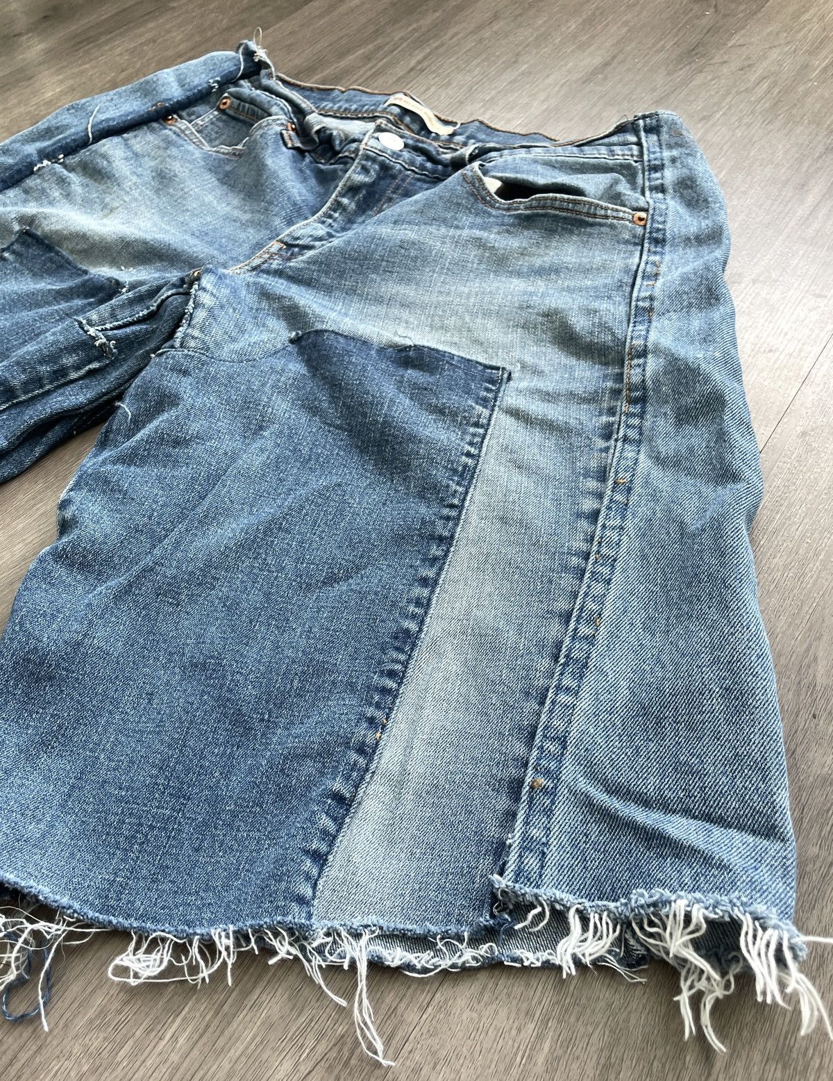 Levi's Levi’s “Custom NYC” Regular Fit Denim Shorts (Sz.27) Size 27" / US 4 / IT 40 - 3 Thumbnail