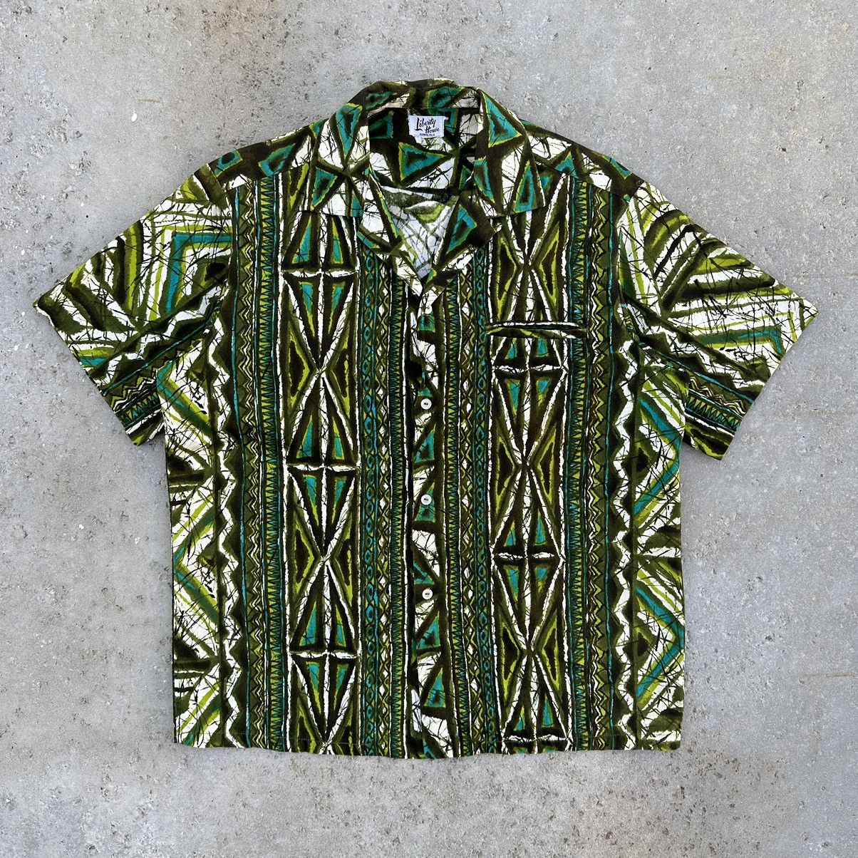 Other True Vintage Liberty House Loop Collar Button Up Shirt Size US L / EU 52-54 / 3 - 1 Thumbnail