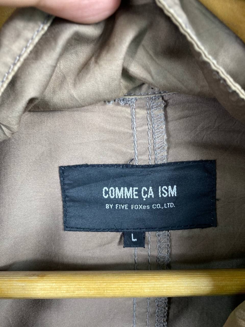 comme ca ism japanese brand fishtail parka