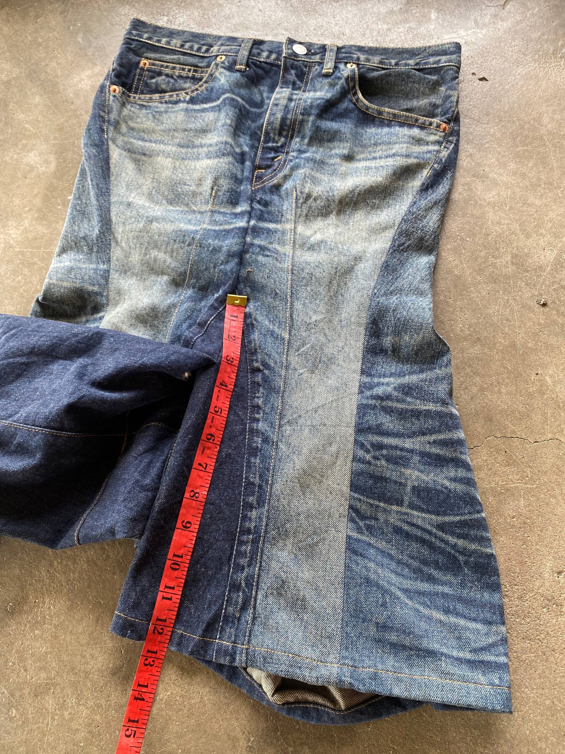 Junya Watanabe × Levi's Junya Watanabe Comme des Garcons x Levis Denim Pants Size 30" / US 8 / IT 44 - 14 Thumbnail