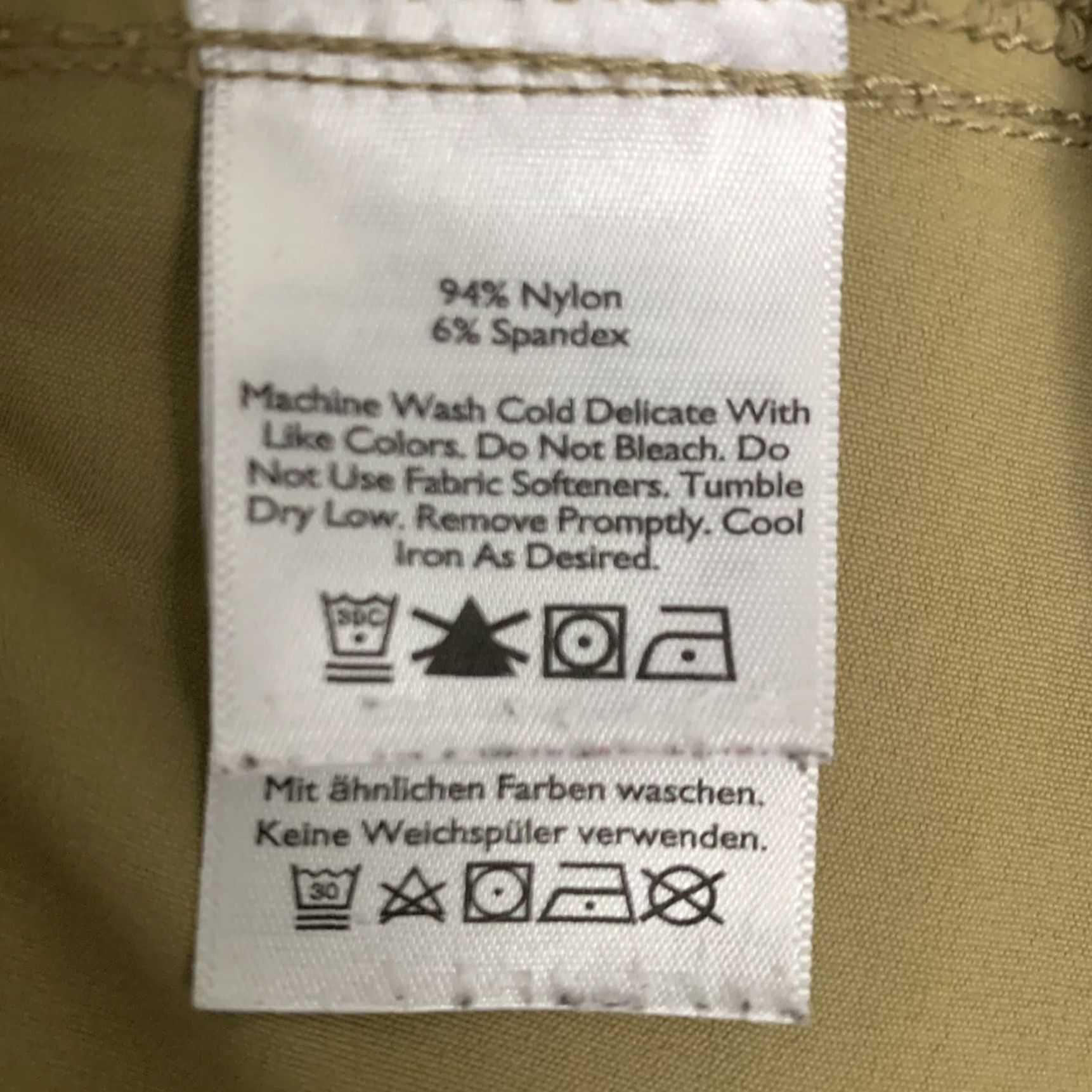 Eddie Bauer Eddie Bauer TraveX Cargo Shorts Mens 30 Khaki Outdoor Lightweight Nylon Stretch Size US 30 / EU 46 - 5 Thumbnail