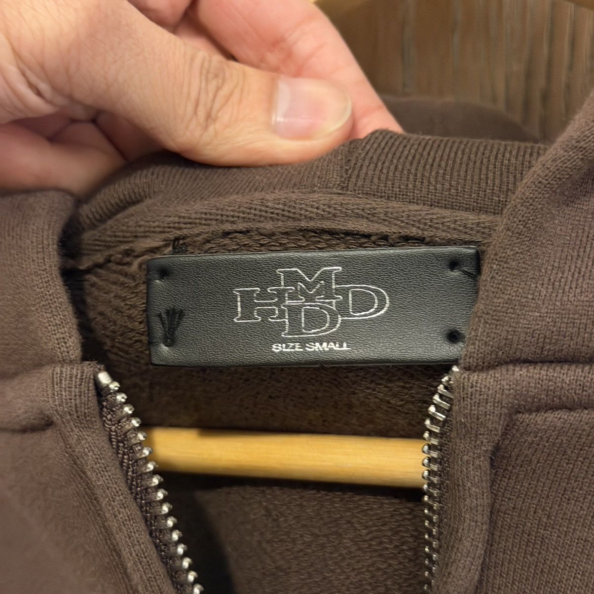 HMDD HMDD Chocolate French Terry Monster Zip Up Hoodie Sz Small Size US S / EU 44-46 / 1 - 3 Thumbnail