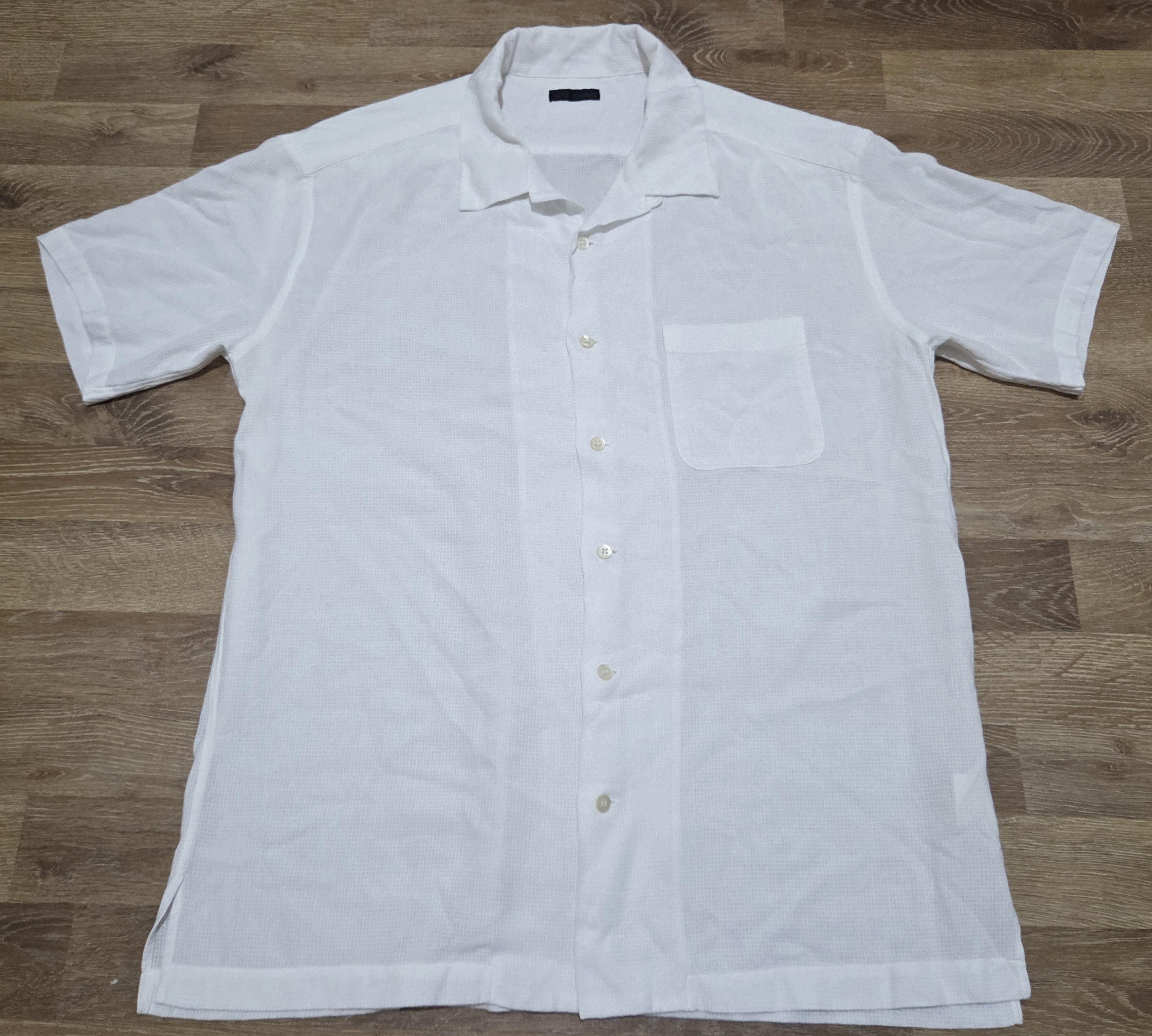 Japanese Brand Vintage Tete Homme Kazutaka Katoh Rayon Issey Miyake Shirt Size US M / EU 48-50 / 2 - 1 Thumbnail