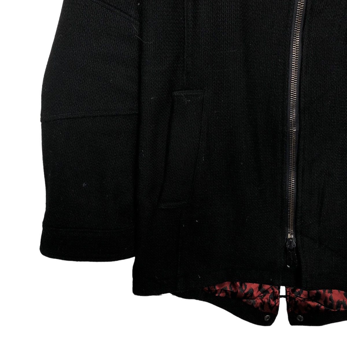 Japanese Brand 🔥Biker Jacket With Assymtric Pocket Custom Culture Japan Size US M / EU 48-50 / 2 - 3 Thumbnail