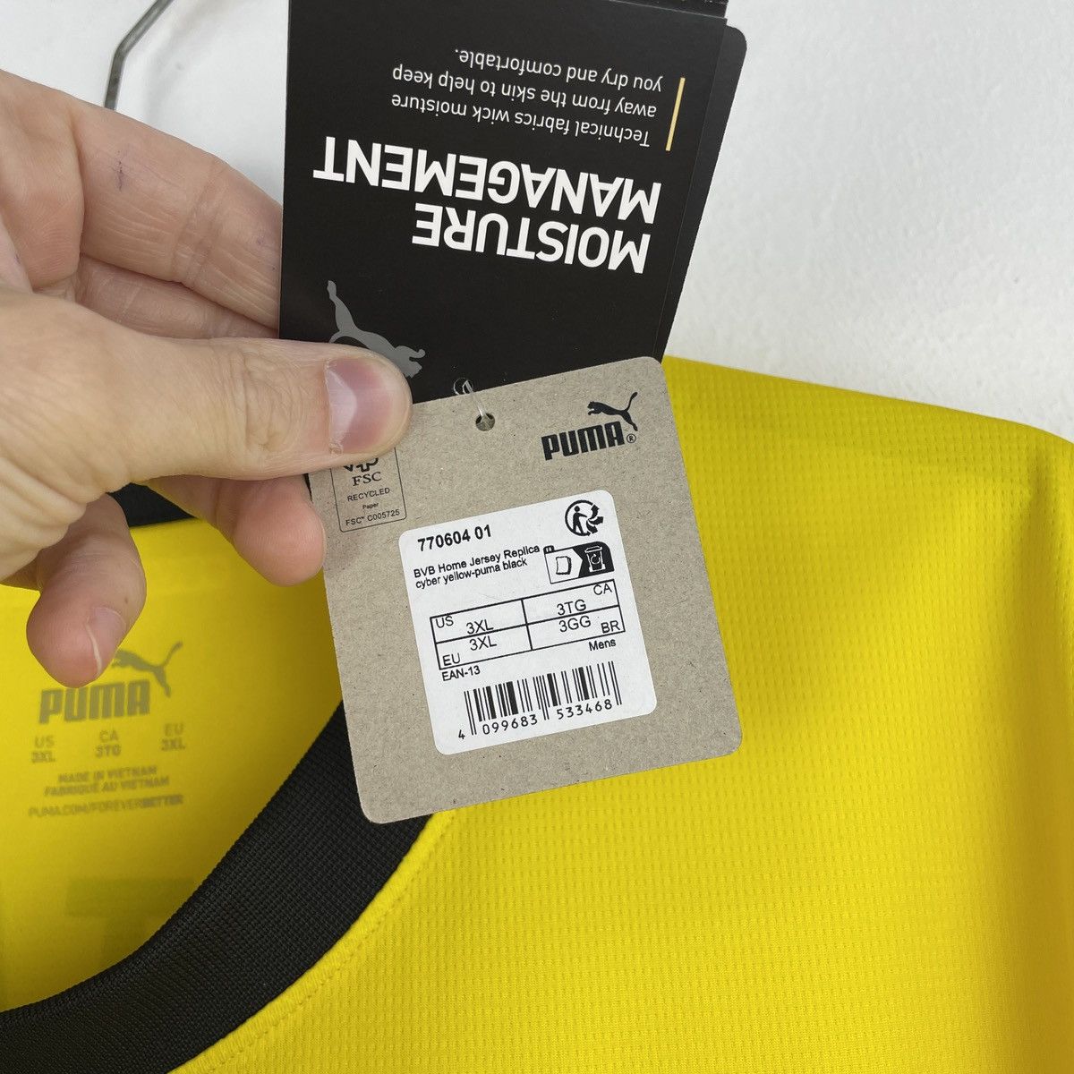 Puma Borussia Dortmund Home Puma Jersey Shirt 2023/2024 size 3XL Size US XXL / EU 58 / 5 - 10 Thumbnail