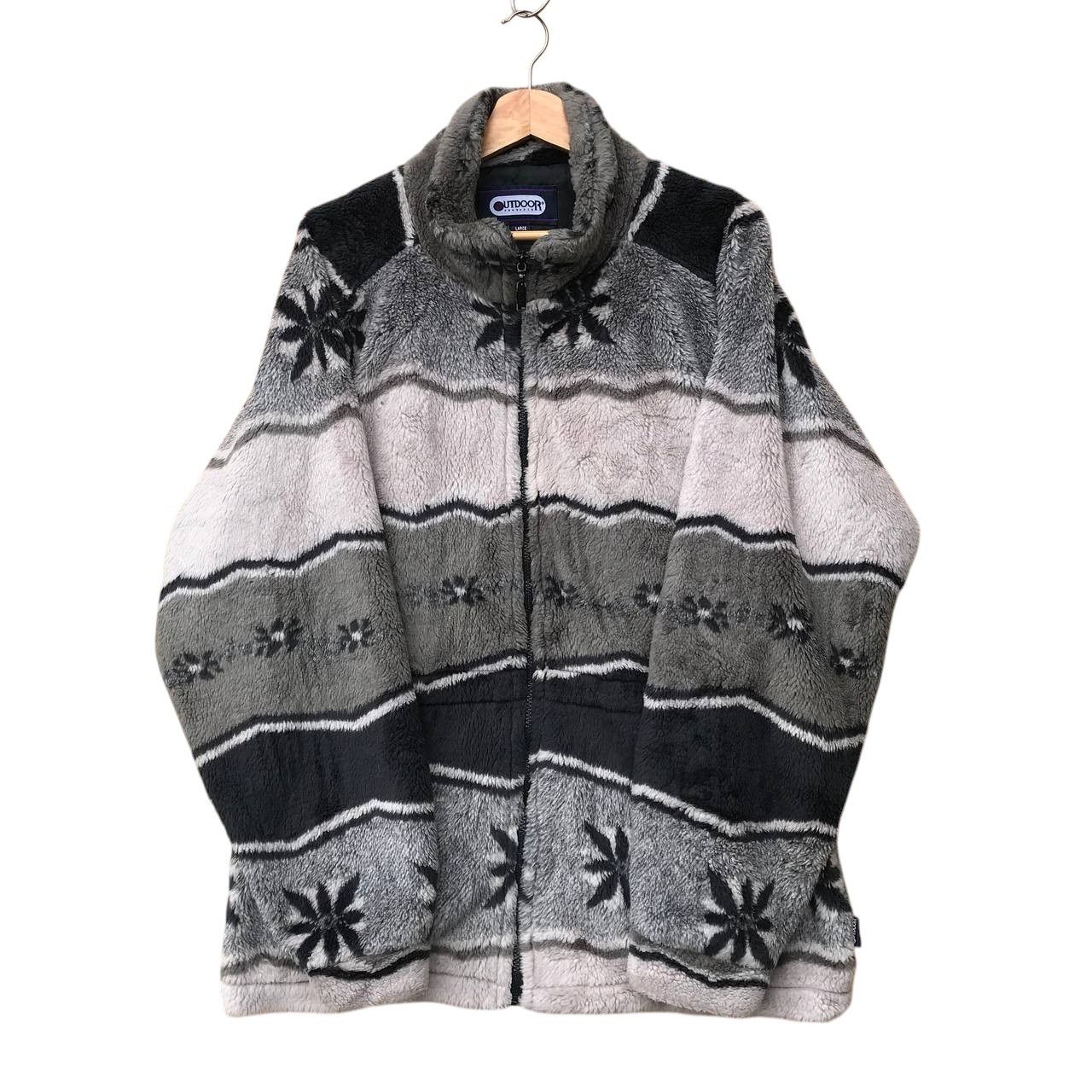 Outdoor Research OUTDOOR NAVAJO AZTEC SHERPA FLEECE JACKET SIZE LARGE BAGGY Size US L / EU 52-54 / 3 - 9 Thumbnail