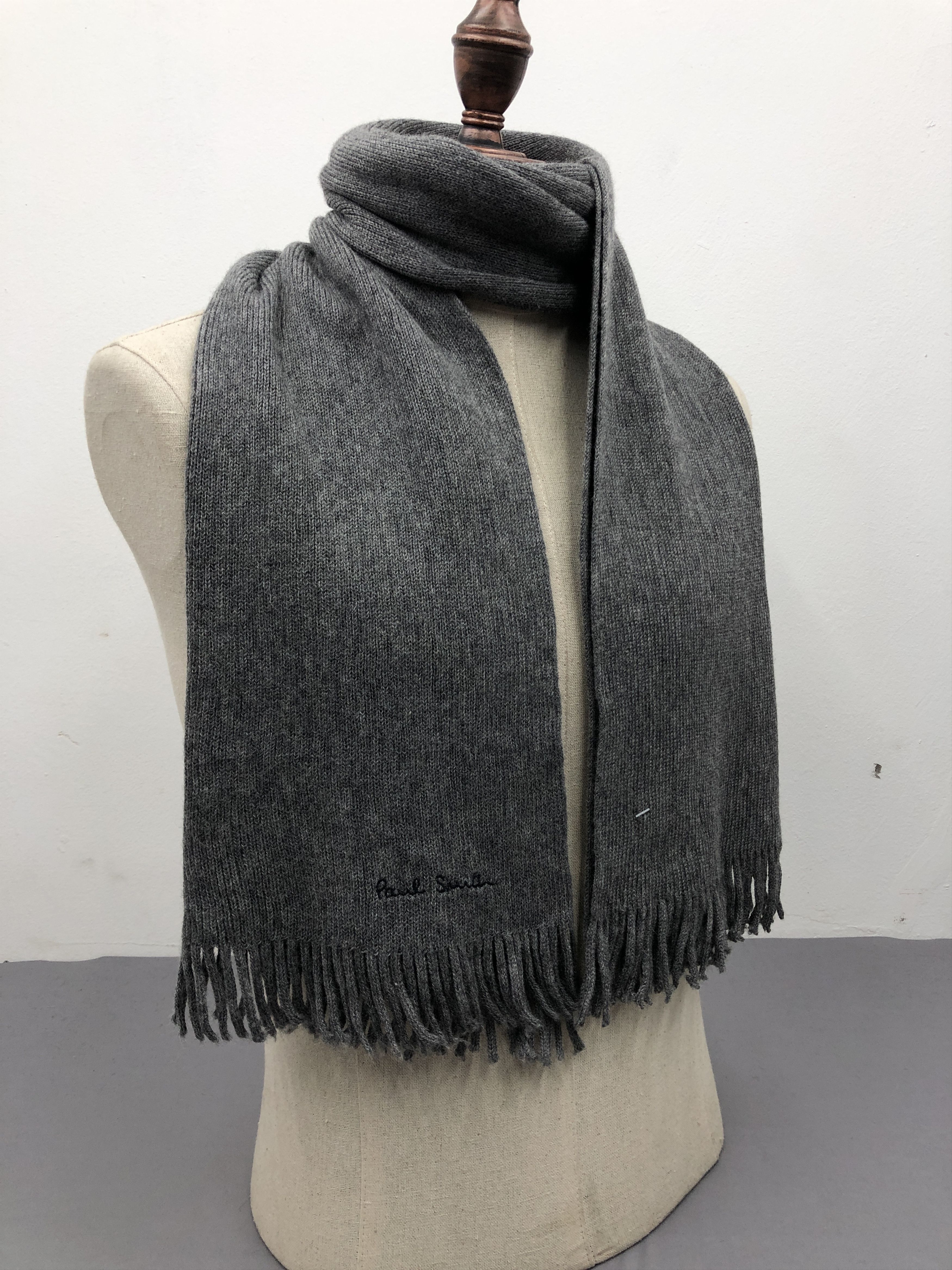Paul Smith × Vintage Paul Smith Wool Scarf / Muffler / Neckwear Size ONE SIZE - 2 Thumbnail