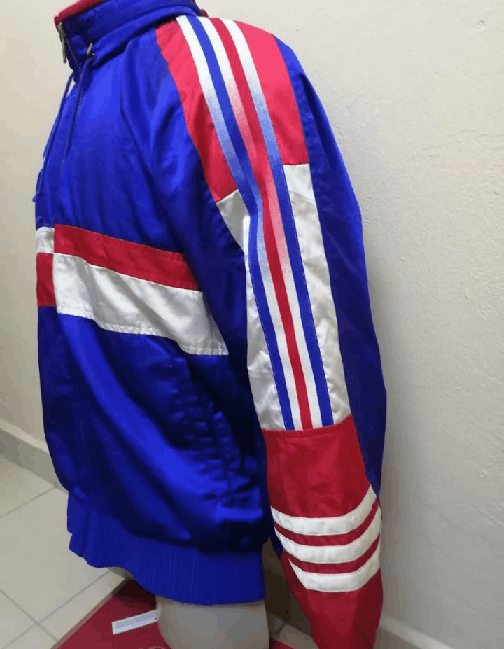 Adidas × Vintage Vintage 90s Adidas trainers jacket Size US L / EU 52-54 / 3 - 5 Thumbnail