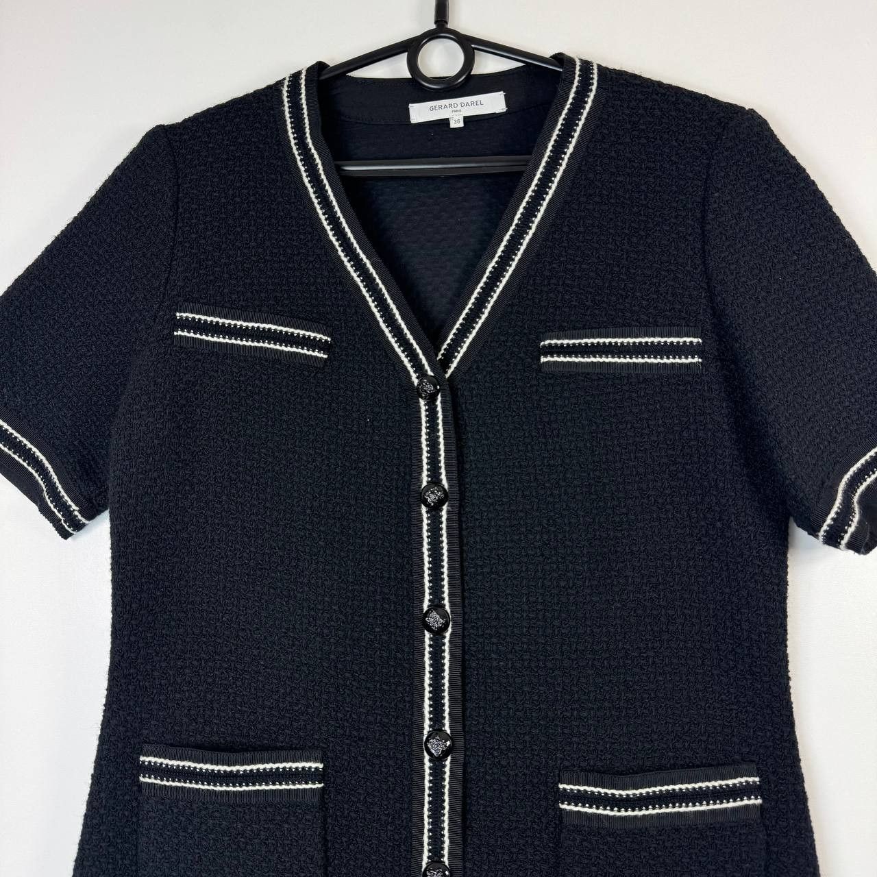Gerard Darel Gerard Darel Paris Tweed Knit Midi Dress Womens Size M Size M / US 6-8 / IT 42-44 - 2 Thumbnail