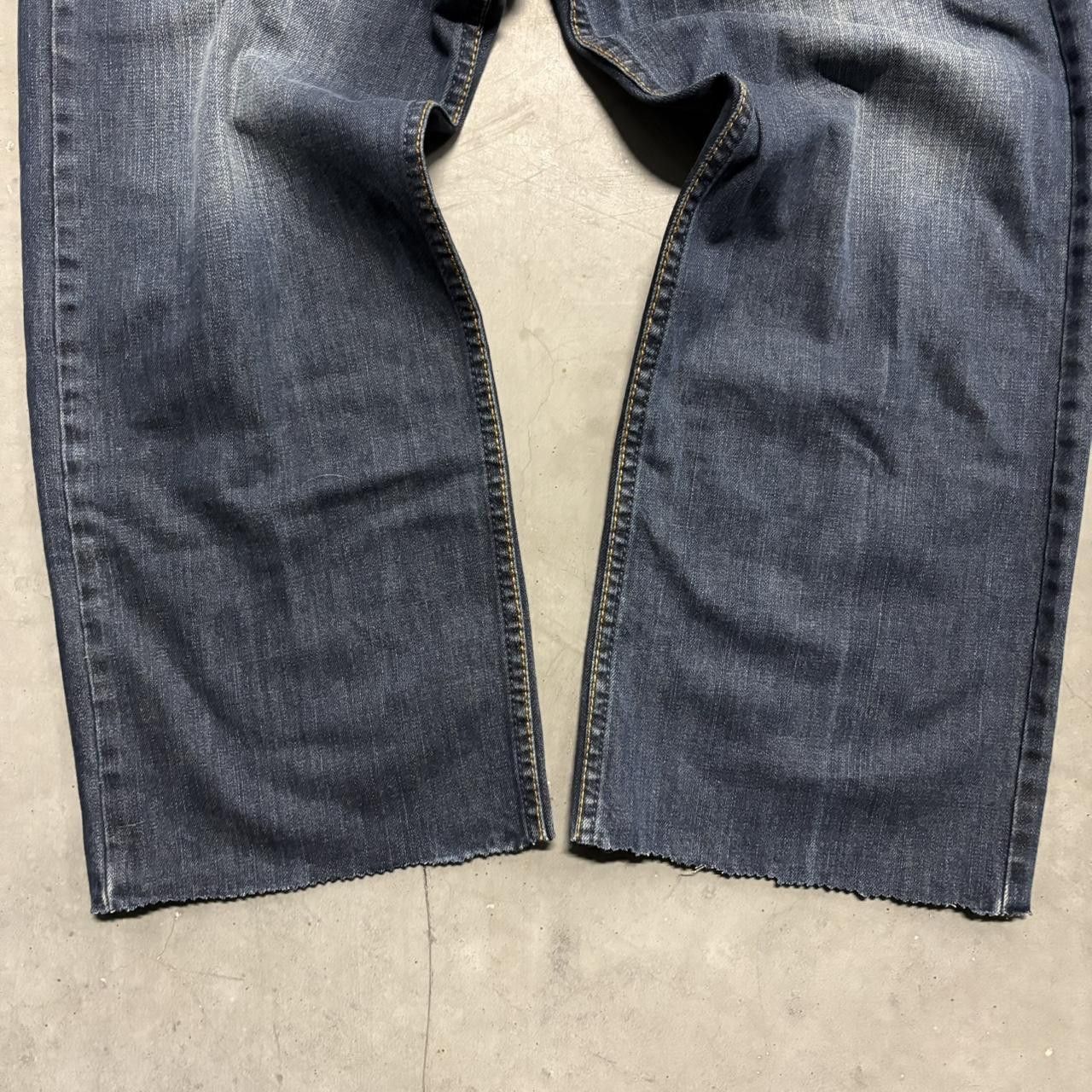 Vintage Crazy Vintage Y2K/2000s Super Baggy Loose Wideleg Dark Wash American Eagle Denim Jeans! Size US 36 / EU 52 - 5 Thumbnail