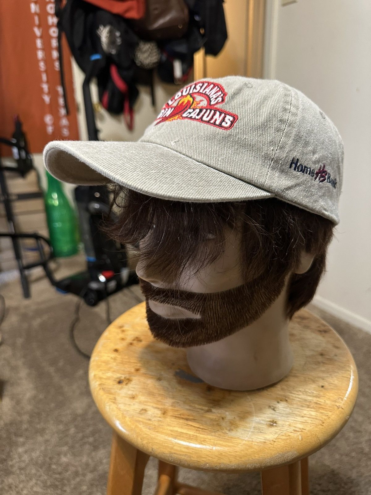 NCAA × Vintage Vintage NCAA University of Louisiana Ragin' Cajuns hat 90s Size ONE SIZE - 6 Thumbnail