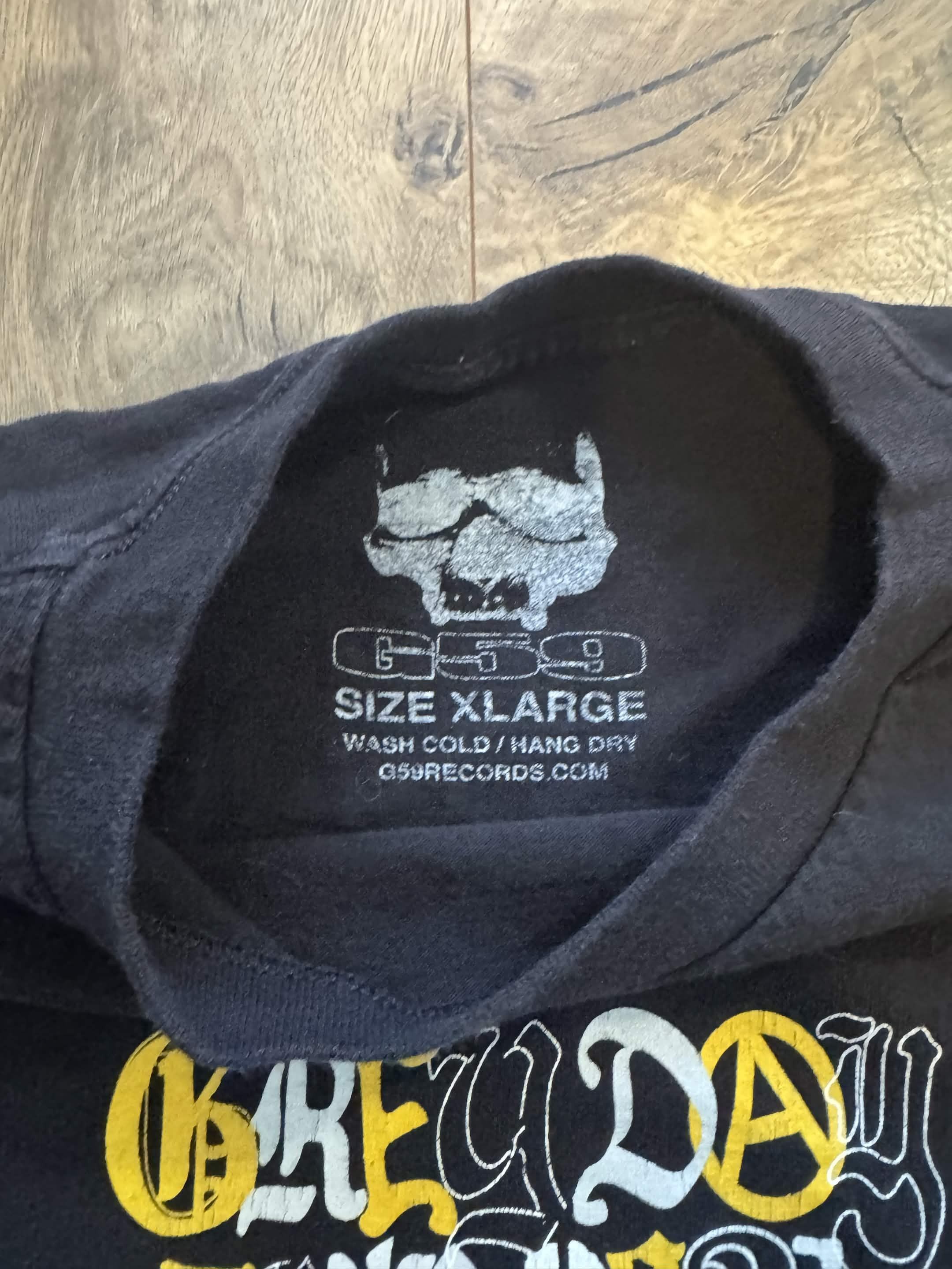 G59 Records GreyDay 2021 Tour Tee Size US XL / EU 56 / 4 - 3 Thumbnail