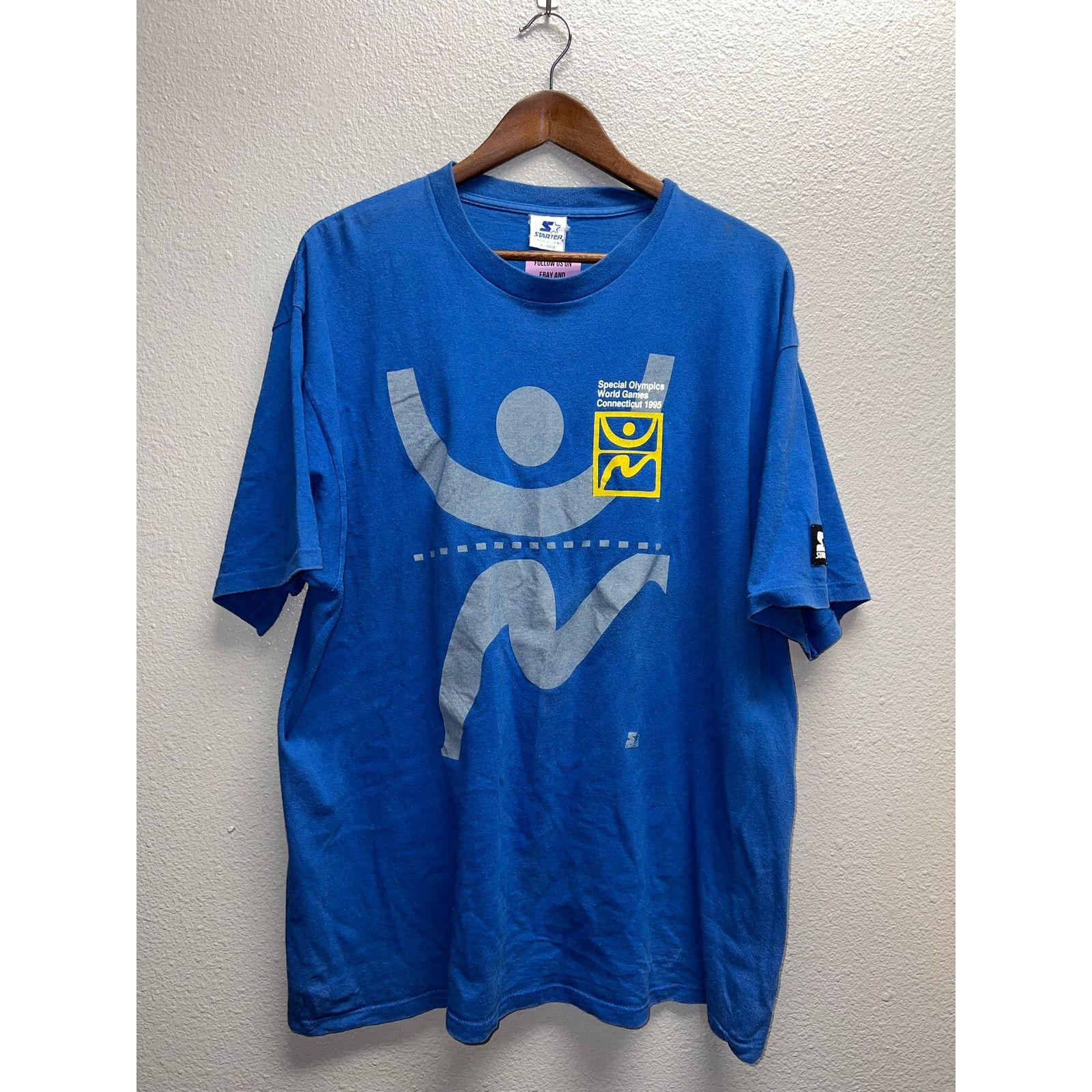 Starter Vintage Special Olympics Shirt World Games Starter Tee 90s X Size US XL / EU 56 / 4 - 1 Thumbnail