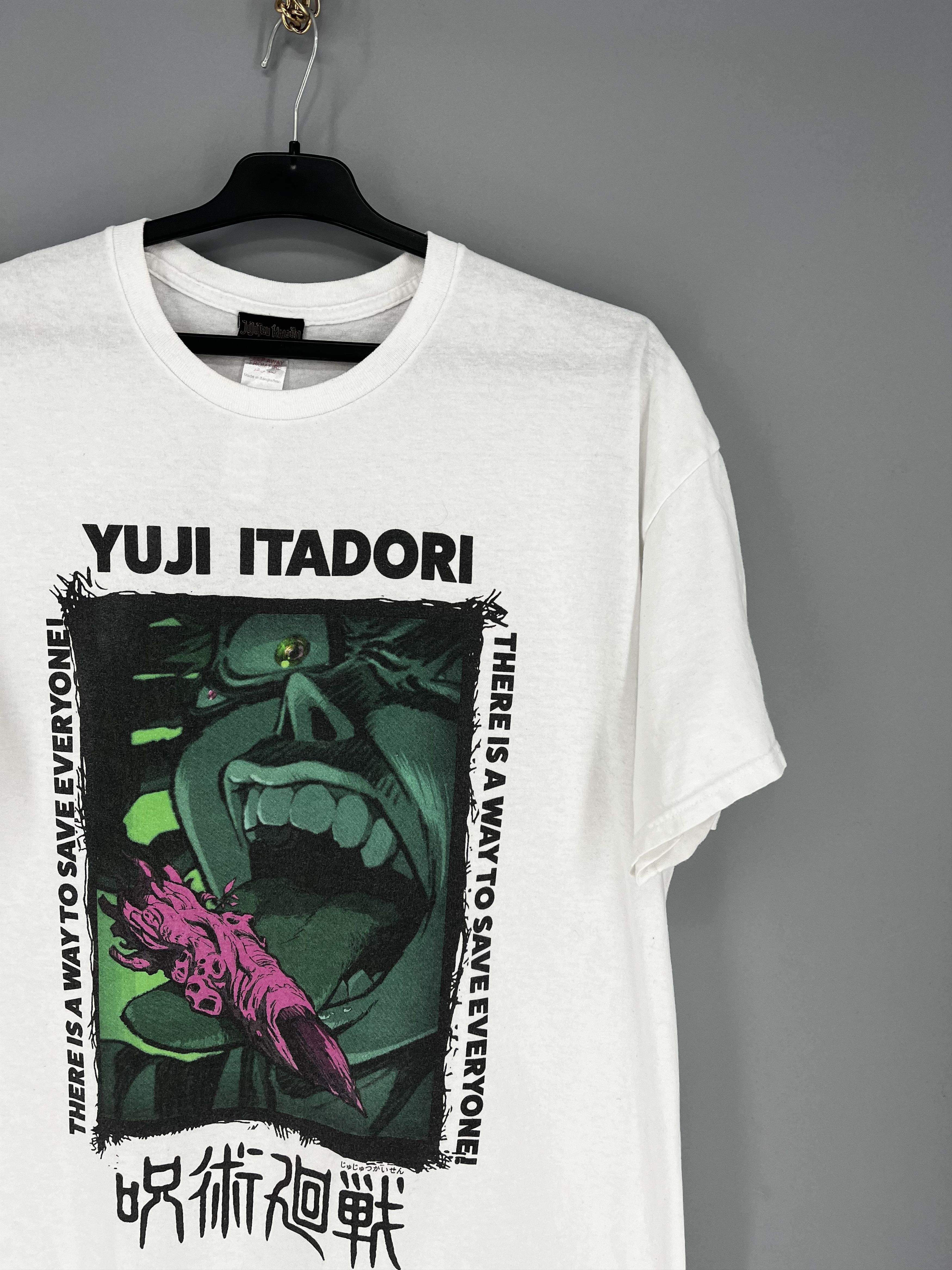 Japanese Brand Jujutsu Kaisen Yuji Itadori anima Japanese tee Size US M / EU 48-50 / 2 - 5 Thumbnail