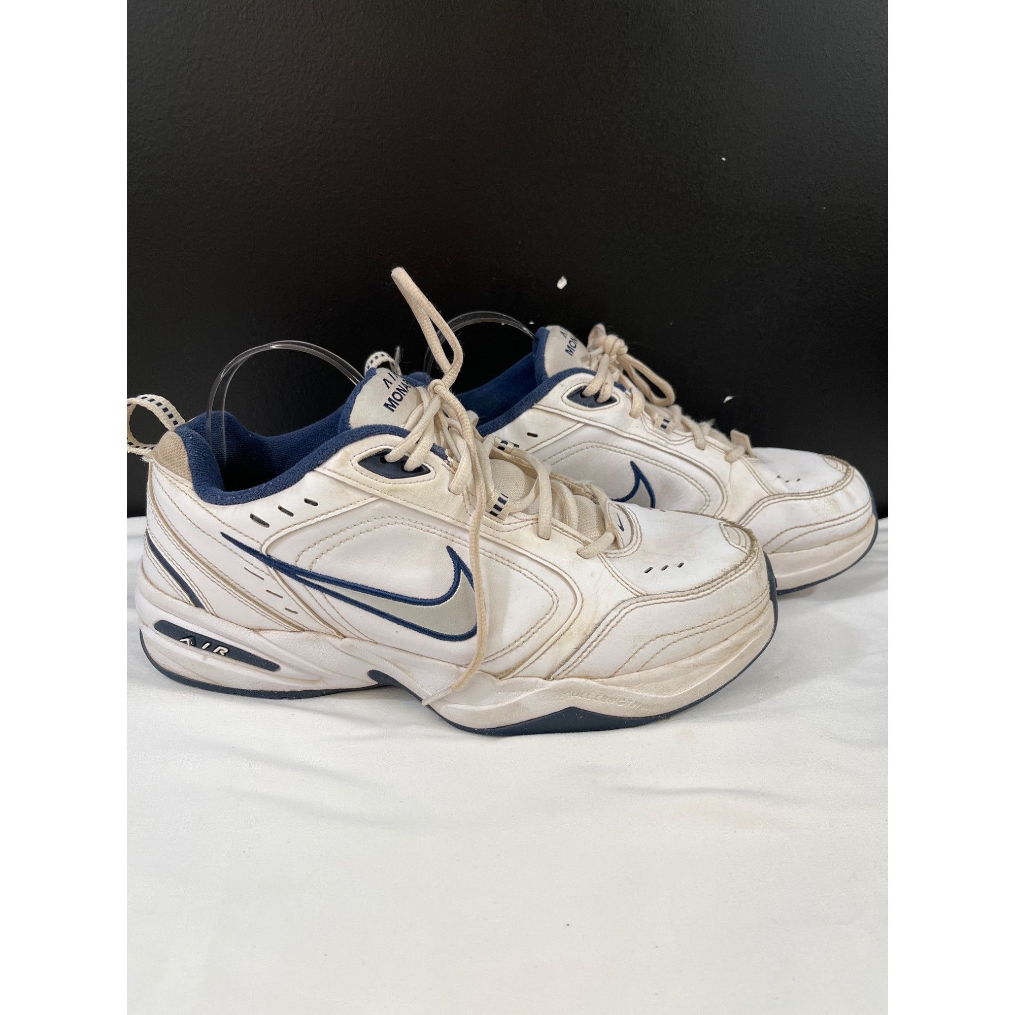 Nike Nike Air Monarch Men's White Shoes/Sneakers Size 10.5 SKU 58 Size US 10.5 / EU 43-44 - 1 Thumbnail