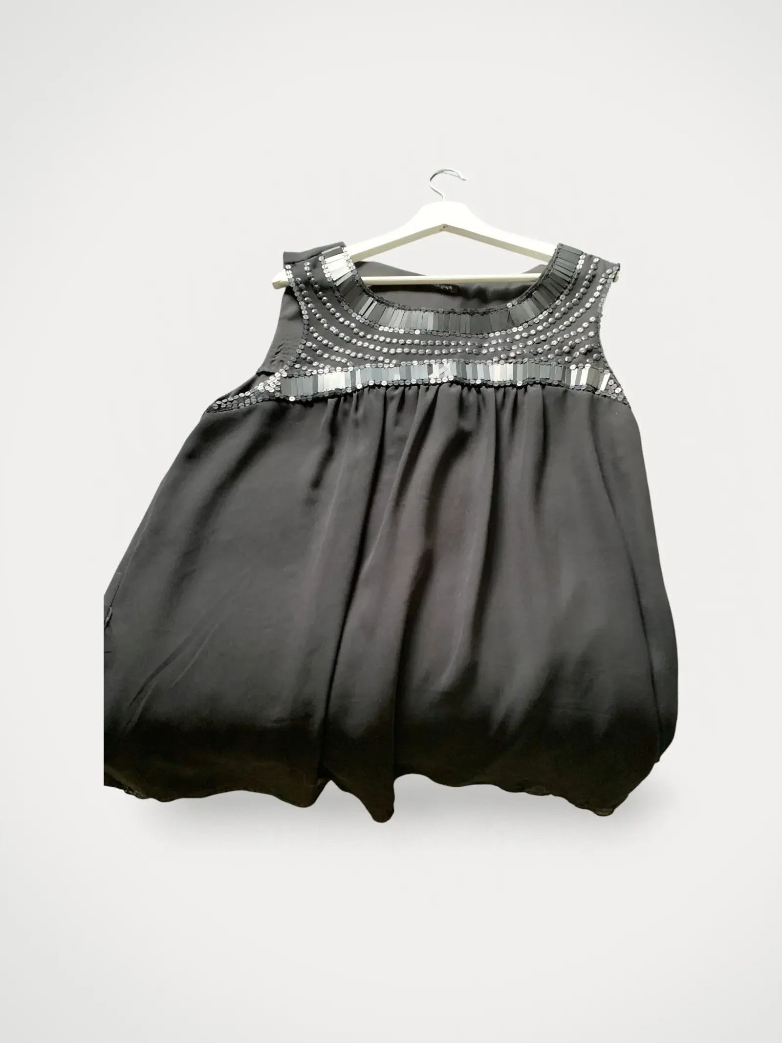 Marcs Marcs Spencer Festlig top/linne m.paljetter Blouse Size L / US 10 / IT 46 - 1 Thumbnail