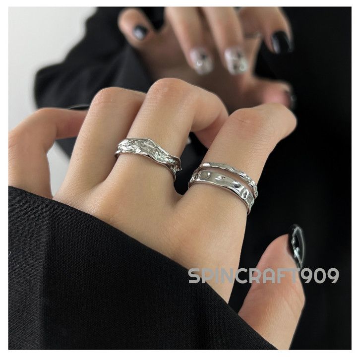 Jewelry Irregular Ring Set Size ONE SIZE - 1 Thumbnail