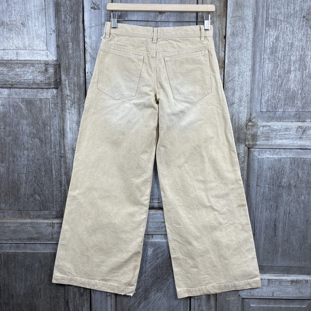 Designer × Japanese Brand × Vintage Vintage Japanese Brand Spick and Span Wide Leg Pants Size 28" / US 6 / IT 42 - 2 Thumbnail