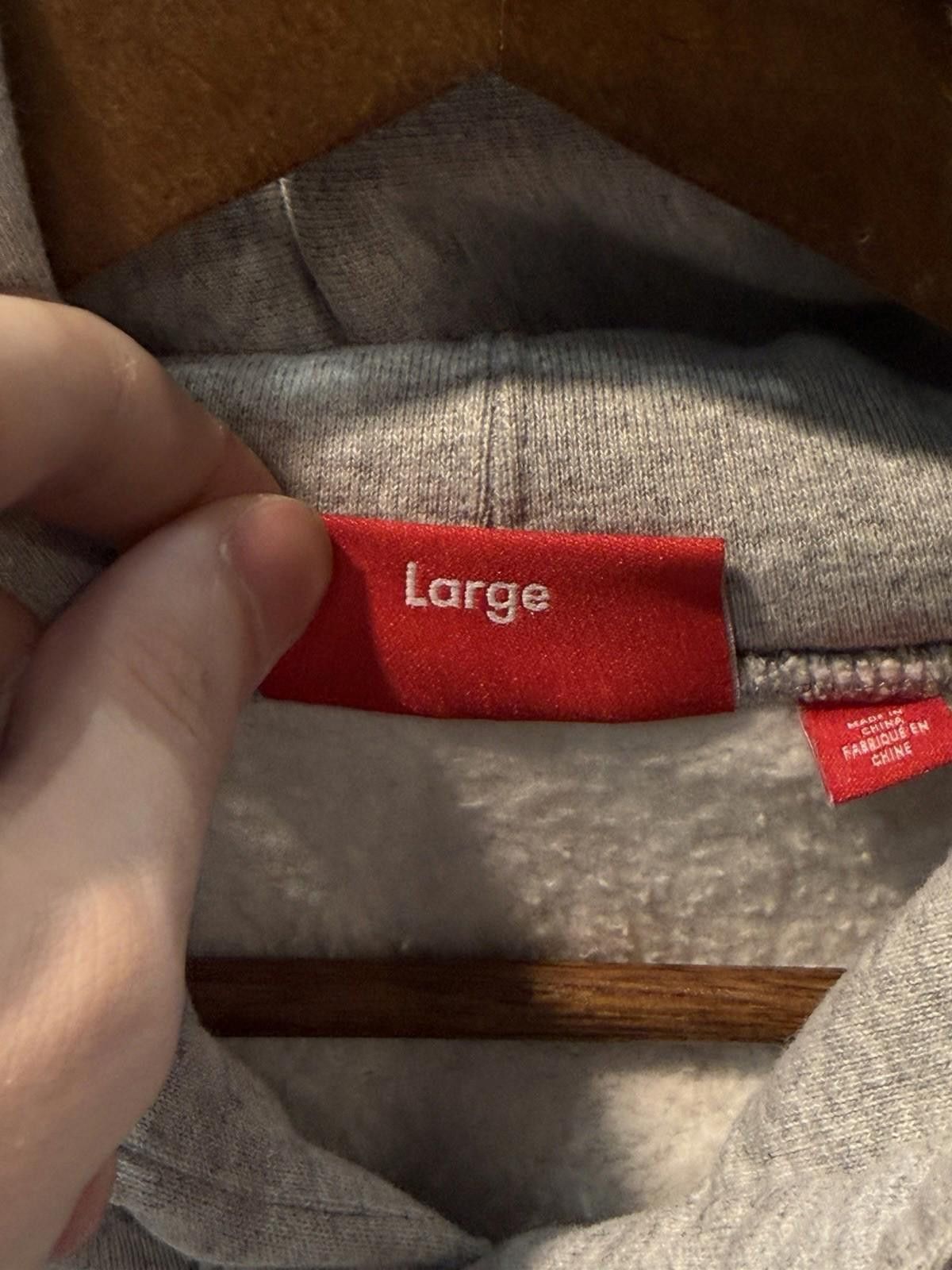 Supreme Supreme Washed Old English Hooded Sweatshirt FW25 GREY LARGE Size US L / EU 52-54 / 3 - 8 Thumbnail