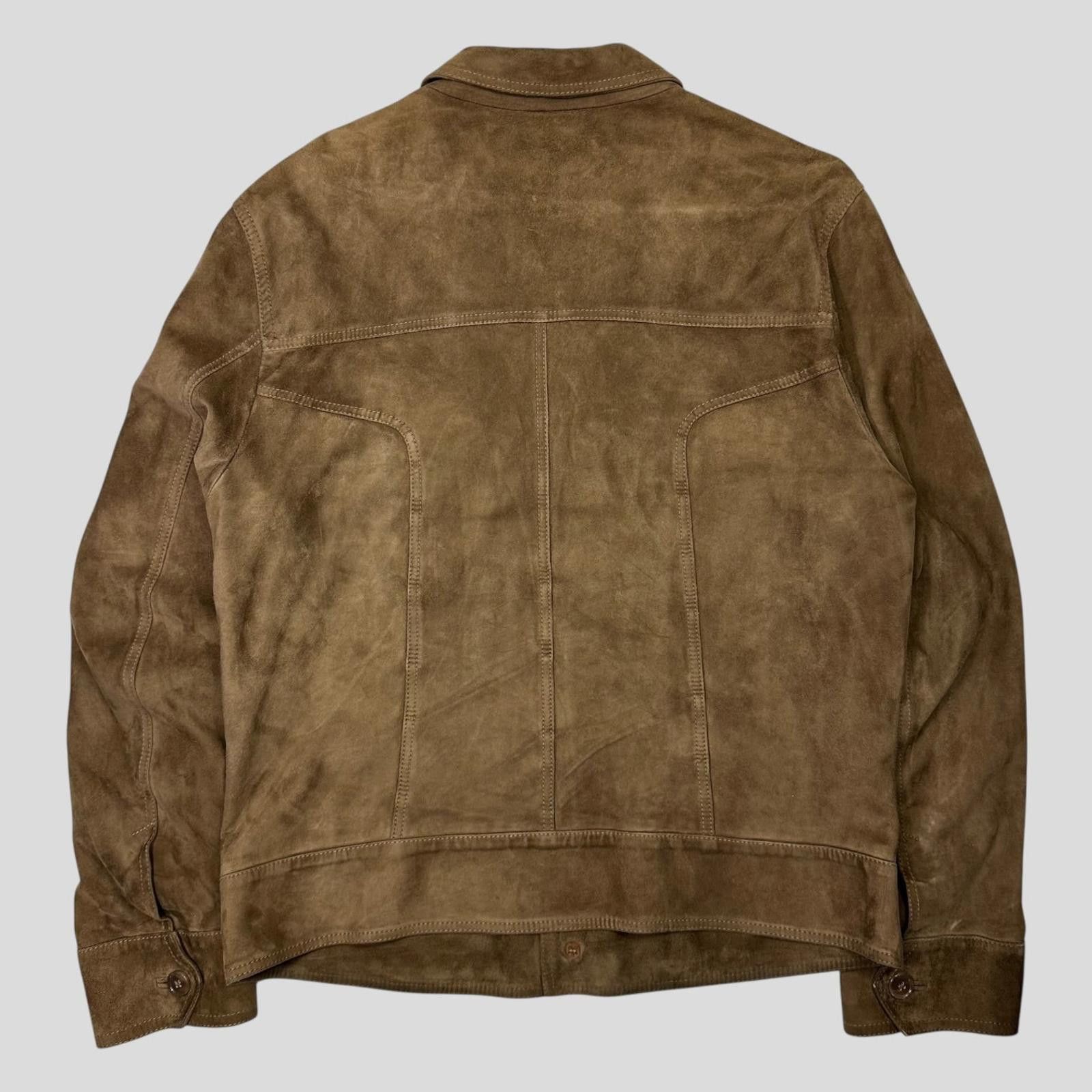Dolce & Gabbana Dolce & Gabanna 00’s Goatskin Suede Leather Western Jacket L Size US L / EU 52-54 / 3 - 2 Thumbnail