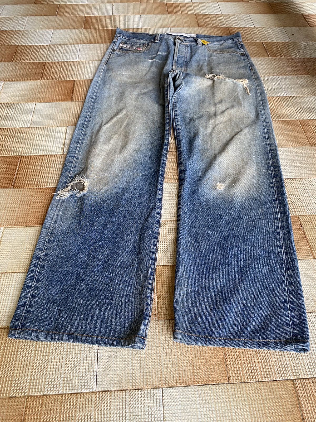 Diesel × If Six Was Nine Vintage diesel industry straight cut denim Size US 32 / EU 48 - 1 Thumbnail