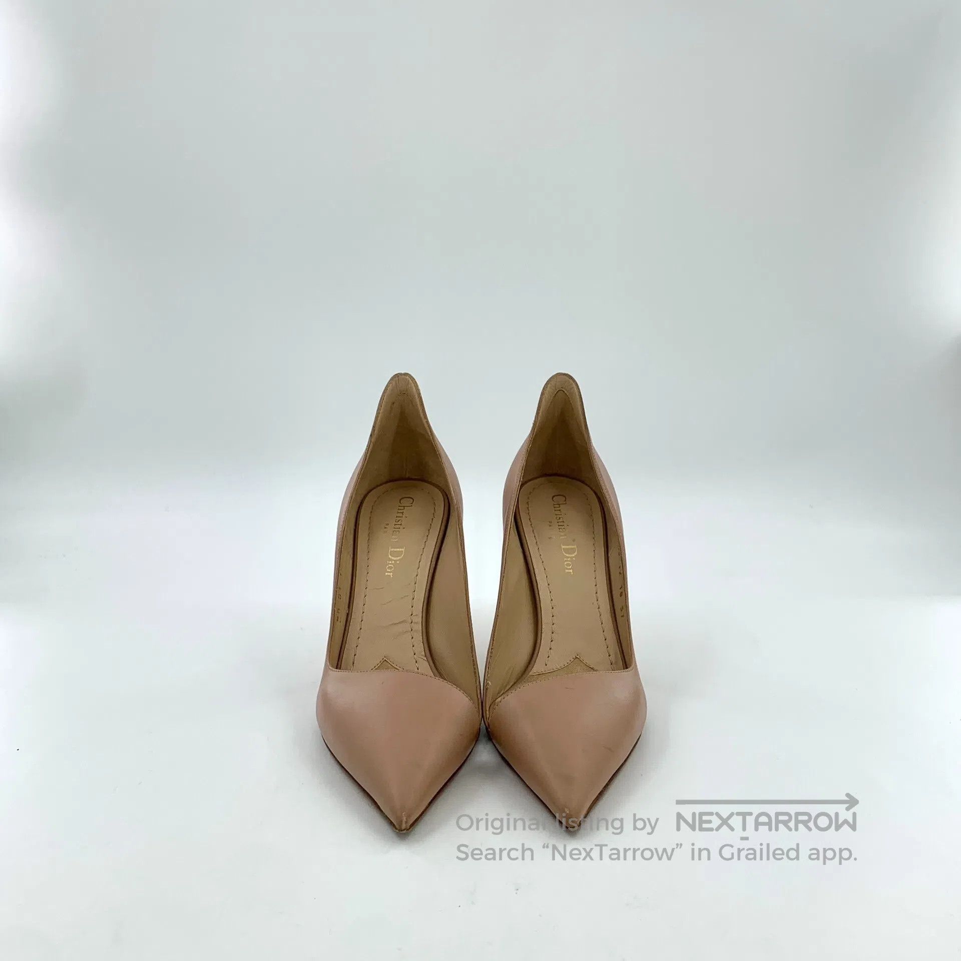 Dior Dior Nude leather pointed toe high heel shoes| Size US 6.5 / IT 36.5 - 3 Thumbnail