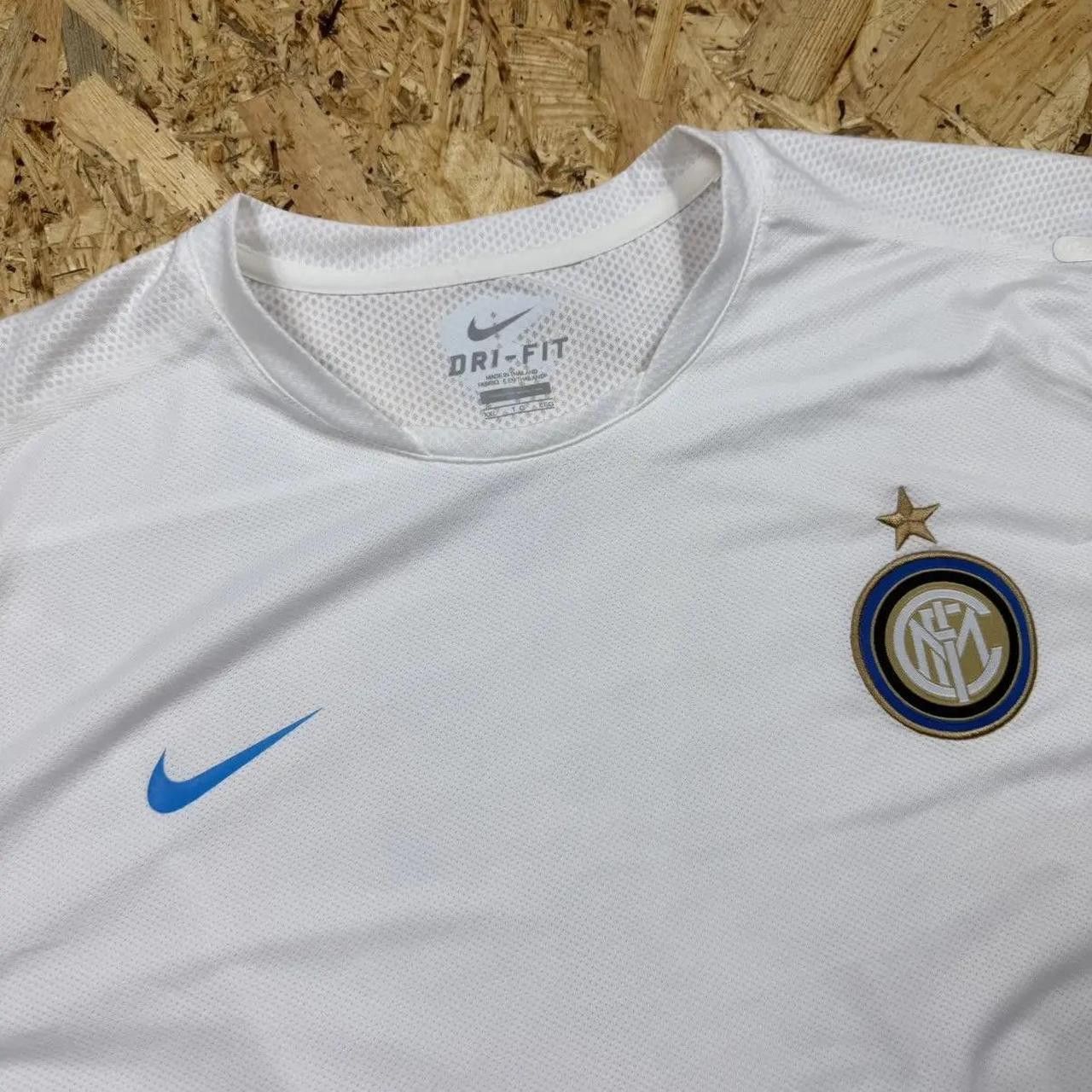 Nike Inter Milan 2000s Soccer Jersey White Football Tee Size US XXL / EU 58 / 5 - 5 Thumbnail